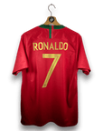 2018 - 19 Portugal Home Shirt Ronaldo 7 (L) - Eternal Pitch
