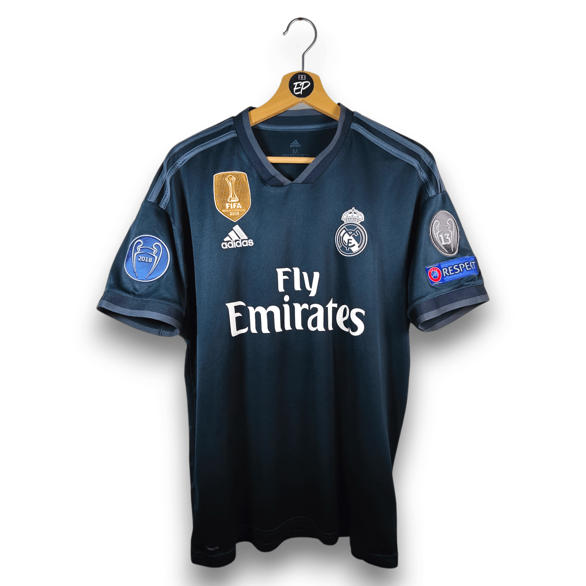 2018 - 19 Real Madrid Away Shirt Sergio Ramos 4 - 9/10 - (M) - Eternal Pitch