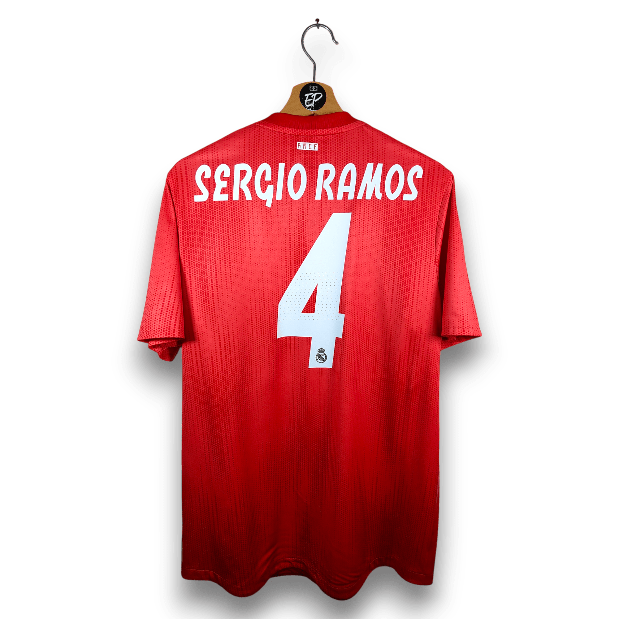 2018 - 19 Real Madrid Player Version Third Shirt Sergio Ramos 4 - 9.5/10 - (L) - Eternal Pitch