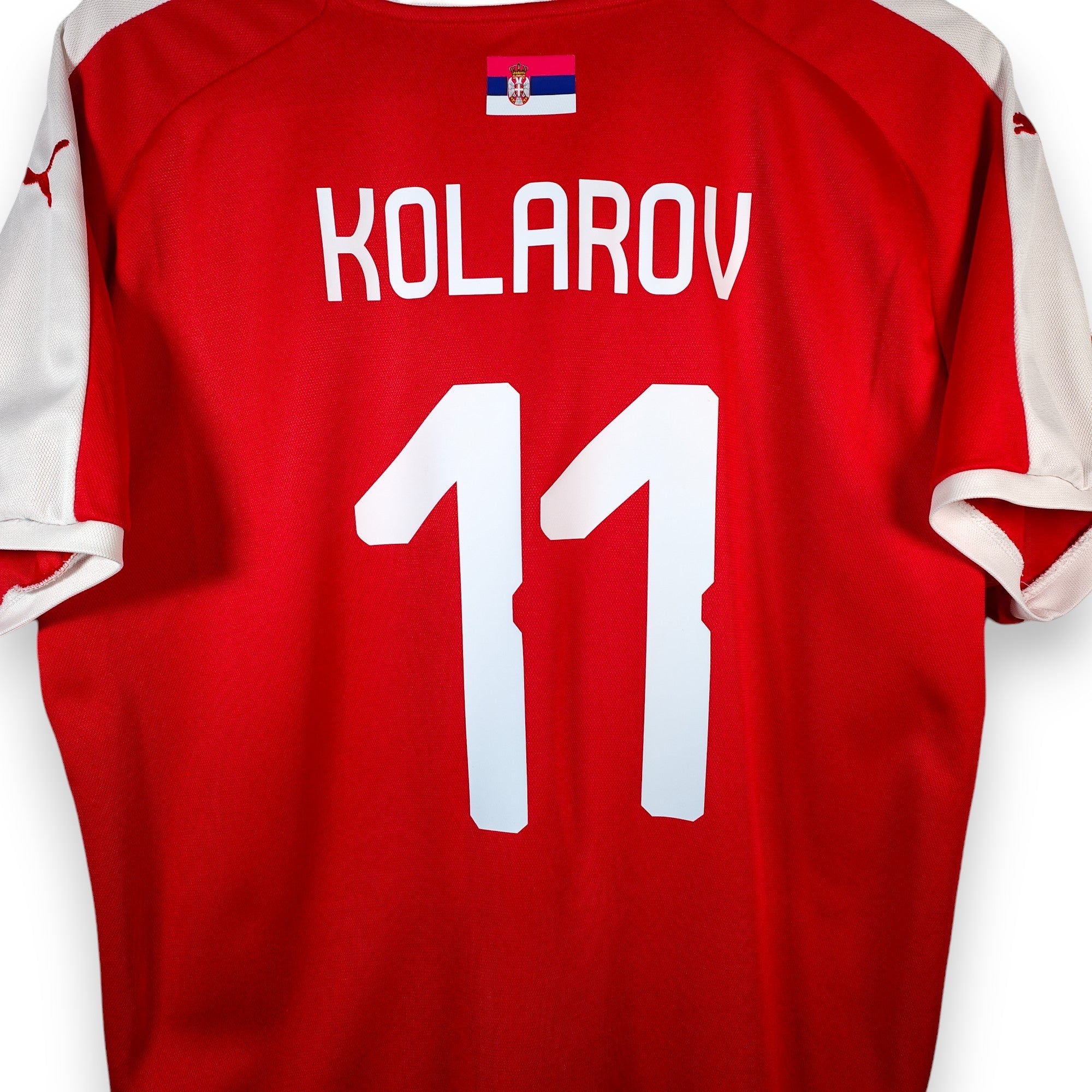2018 - 19 Serbia Home Shirt Kolarov 11 (M) - Eternal Pitch