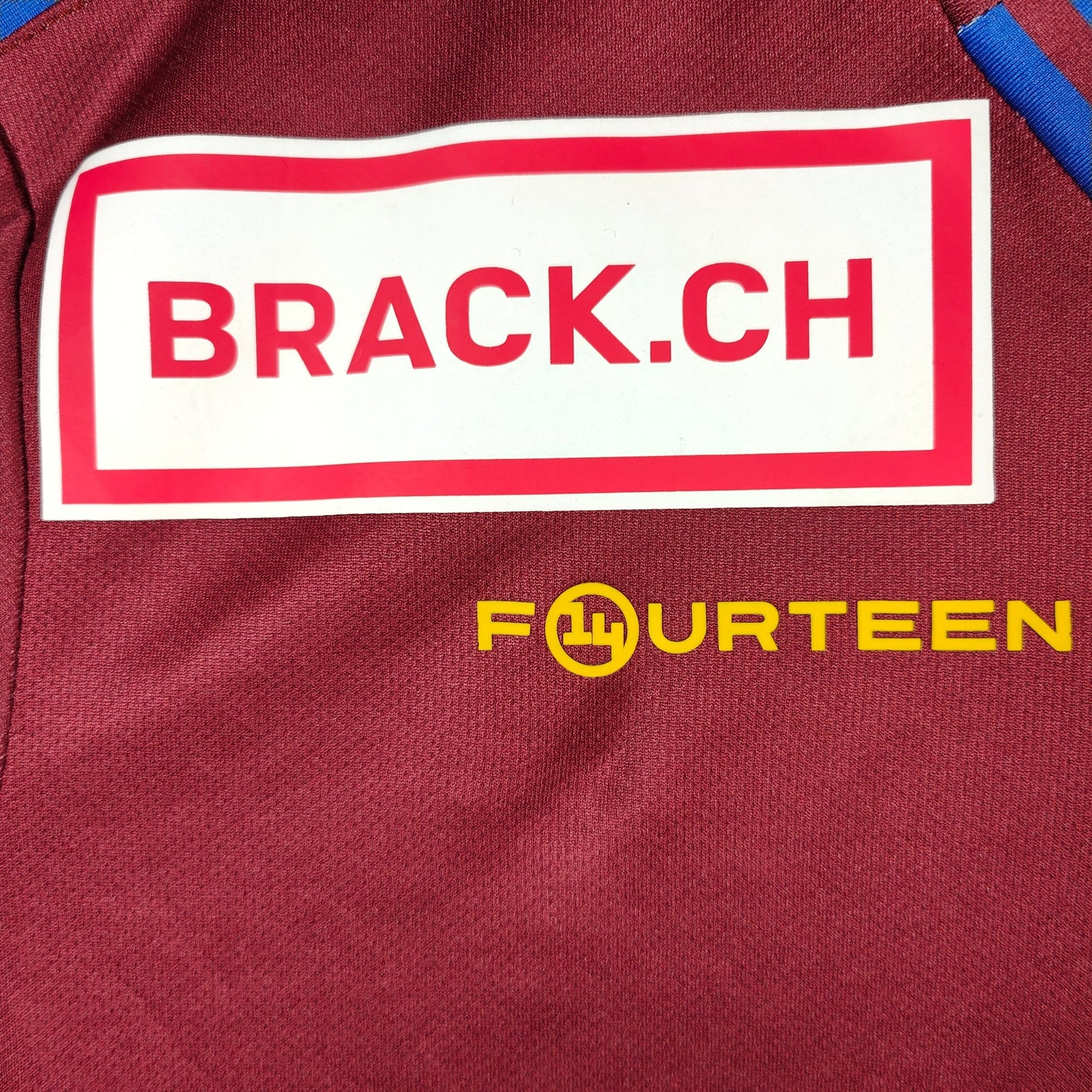 2018 - 19 Servette Genève Home Shirt Follonier 15 - 9.5/10 - (L) - Eternal Pitch