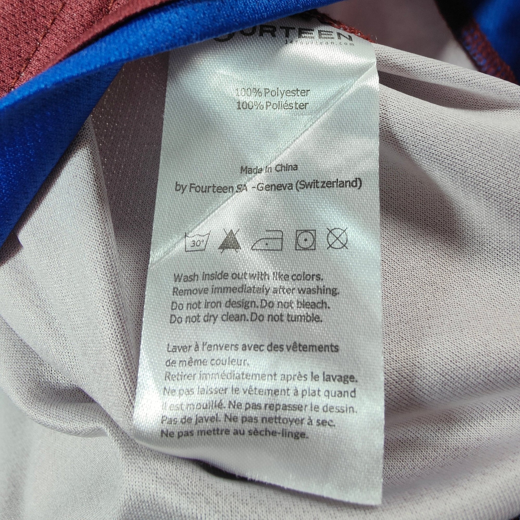 2018 - 19 Servette Genève Home Shirt Follonier 15 - 9.5/10 - (L) - Eternal Pitch