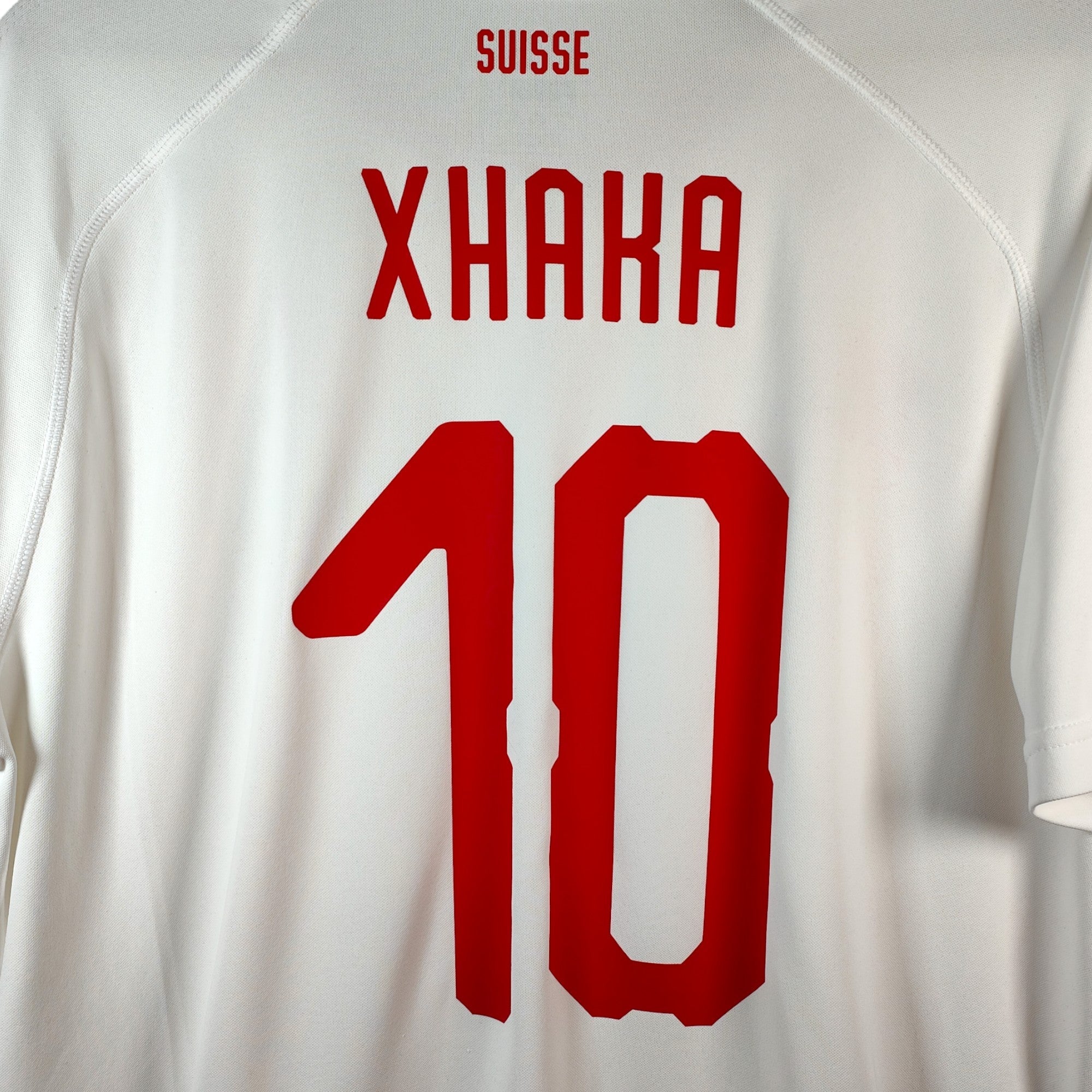 2018 - 19 Switzerland Away Shirt Xhaka 10 (L) - Eternal Pitch