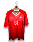 2018 - 20 Switzerland Home Shirt Shaqiri 23 - 9.5/10 - (L) - Eternal Pitch