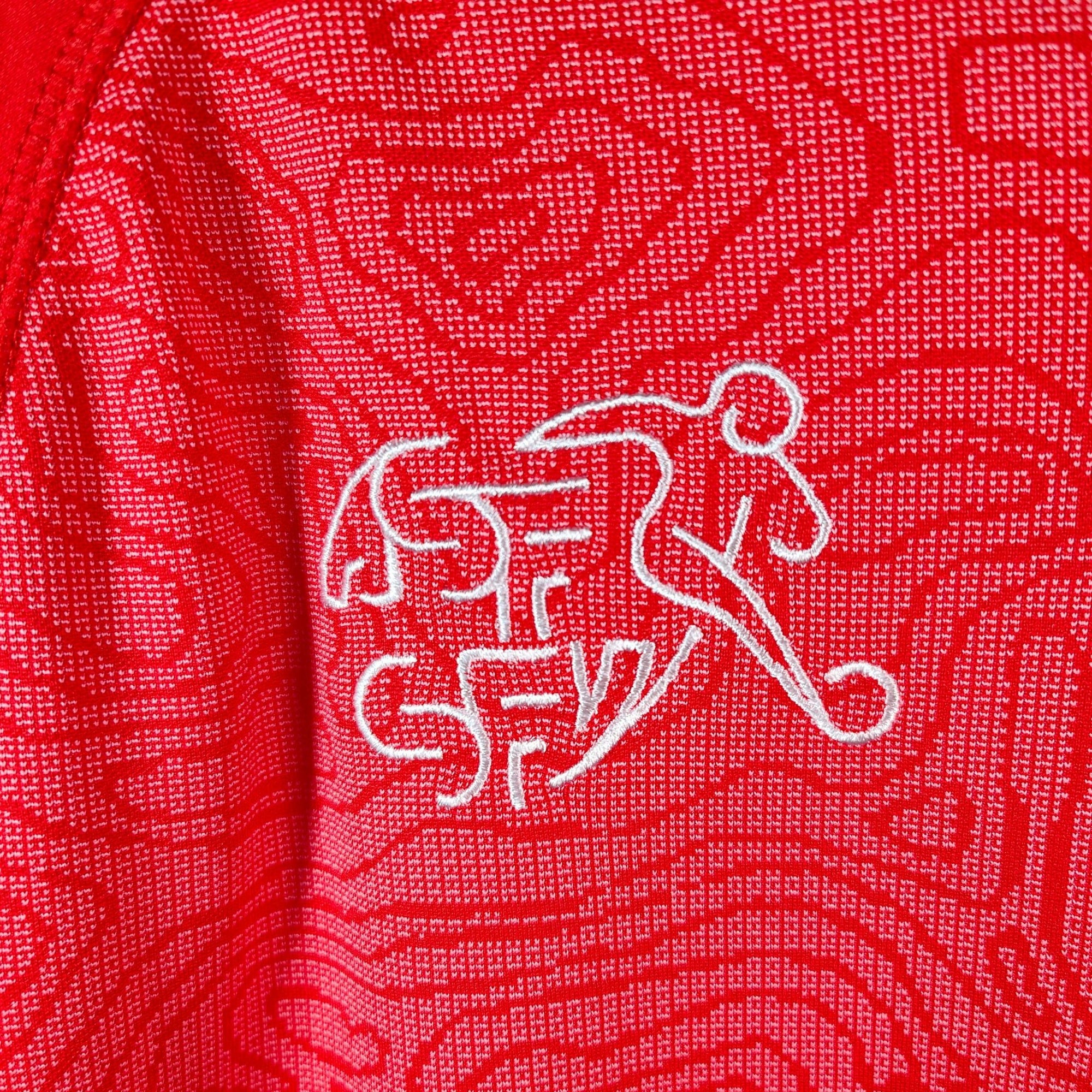 2018 - 20 Switzerland Home Shirt Shaqiri 23 - 9.5/10 - (L) - Eternal Pitch