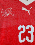 2018 - 20 Switzerland Home Shirt Shaqiri 23 - 9.5/10 - (M) - Eternal Pitch