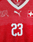 2018 - 20 Switzerland Home Shirt Shaqiri 23 - 9.5/10 - (S) - Eternal Pitch