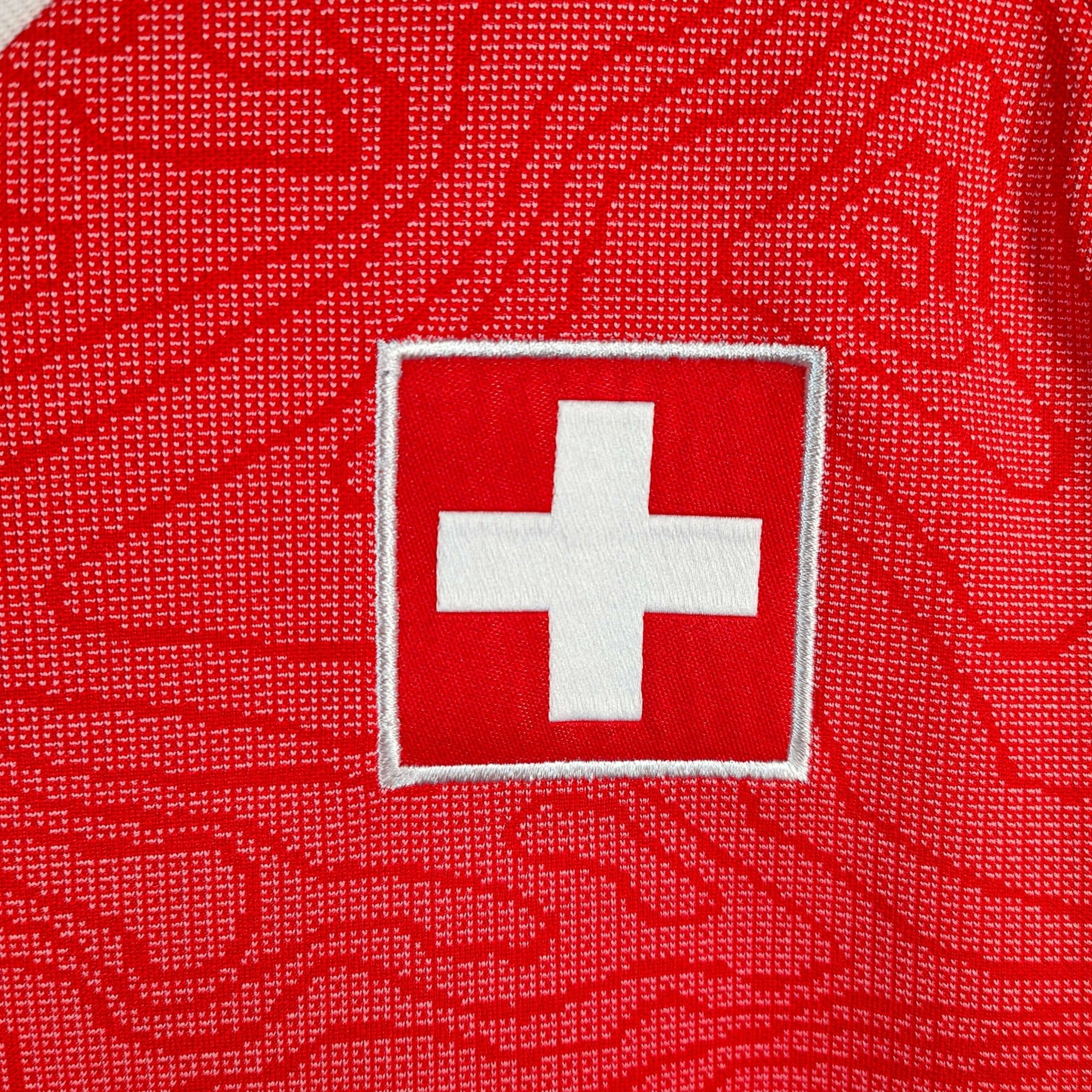 2018 - 20 Switzerland Home Shirt Shaqiri 23 - 9.5/10 - (S) - Eternal Pitch