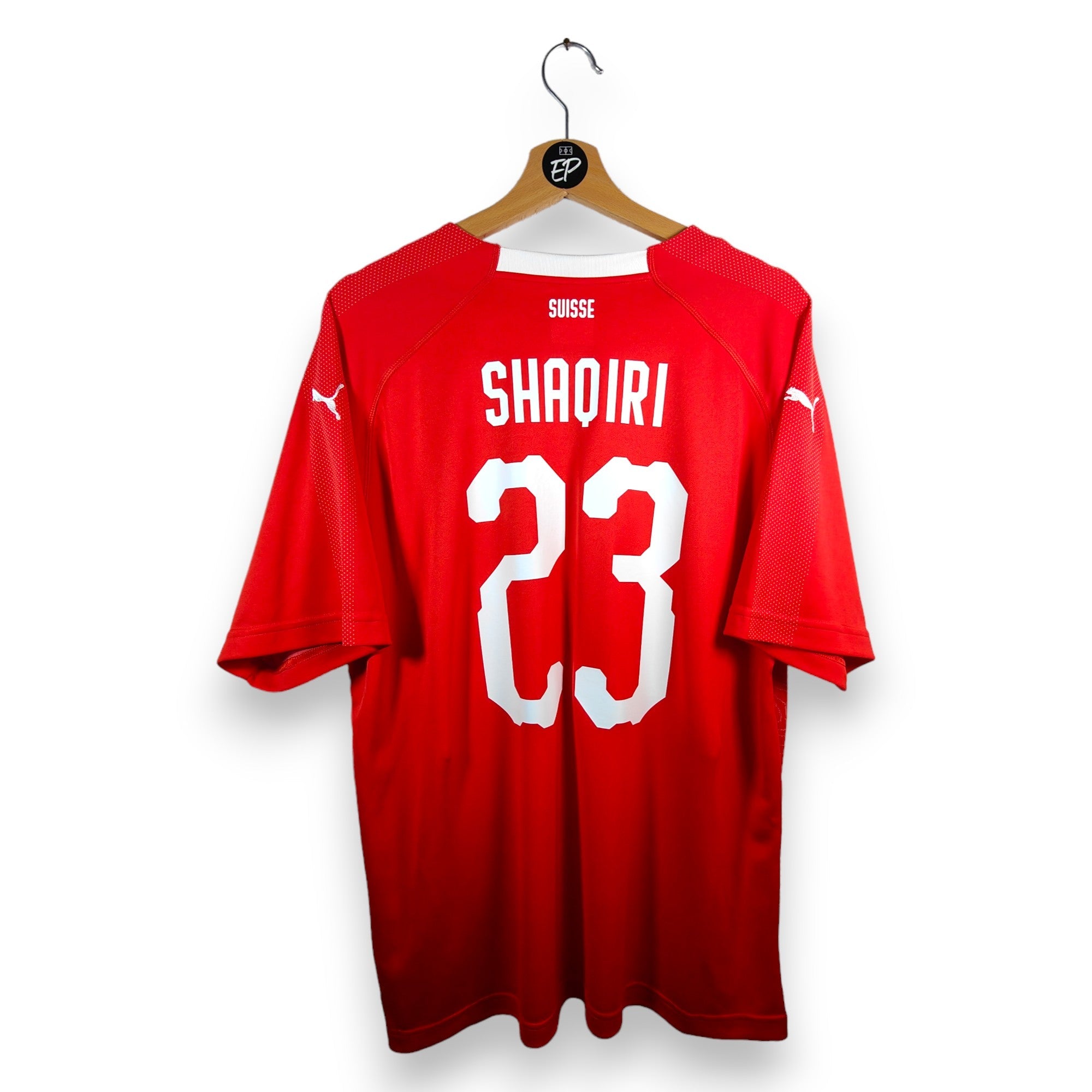 2018 - 20 Switzerland Home Shirt Shaqiri 23 (XL) - Eternal Pitch