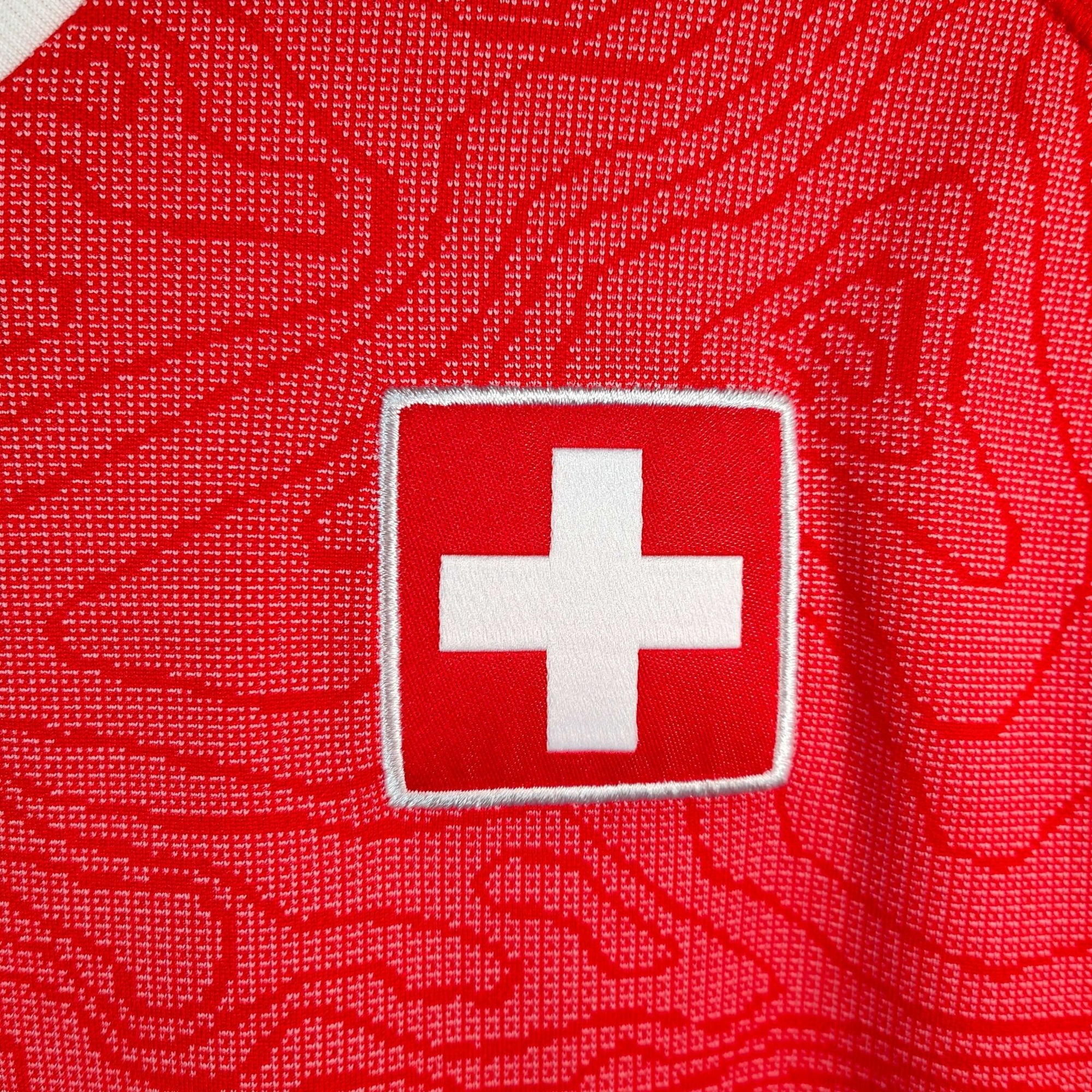 2018 - 20 Switzerland Home Shirt Xhaka 10 - 9.5/10 - (M) - Eternal Pitch