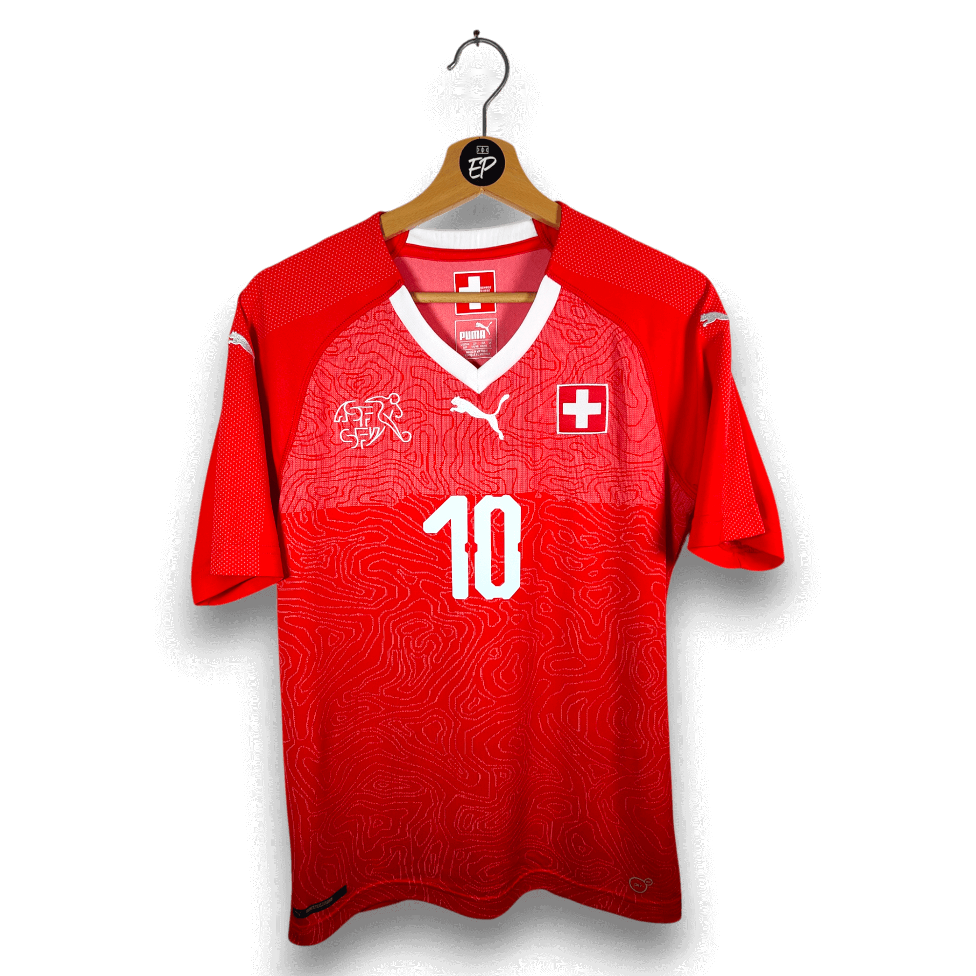 2018 - 20 Switzerland Home Xhaka 10 - 9.5/10 - (S) - Eternal Pitch