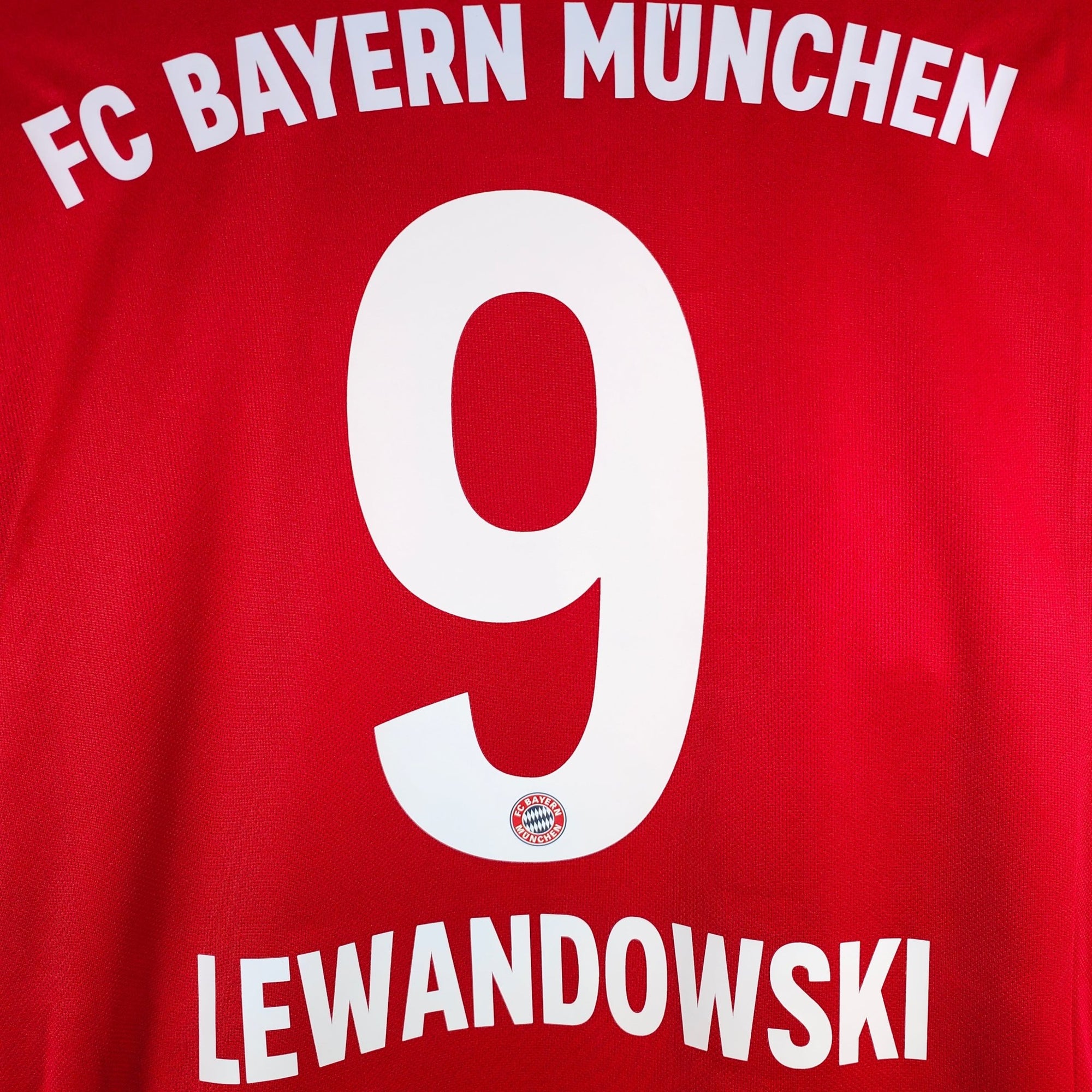 2019 - 20 Bayern Munich Home Shirt Lewandowski 9 - 9.5/10 - (L) - Eternal Pitch