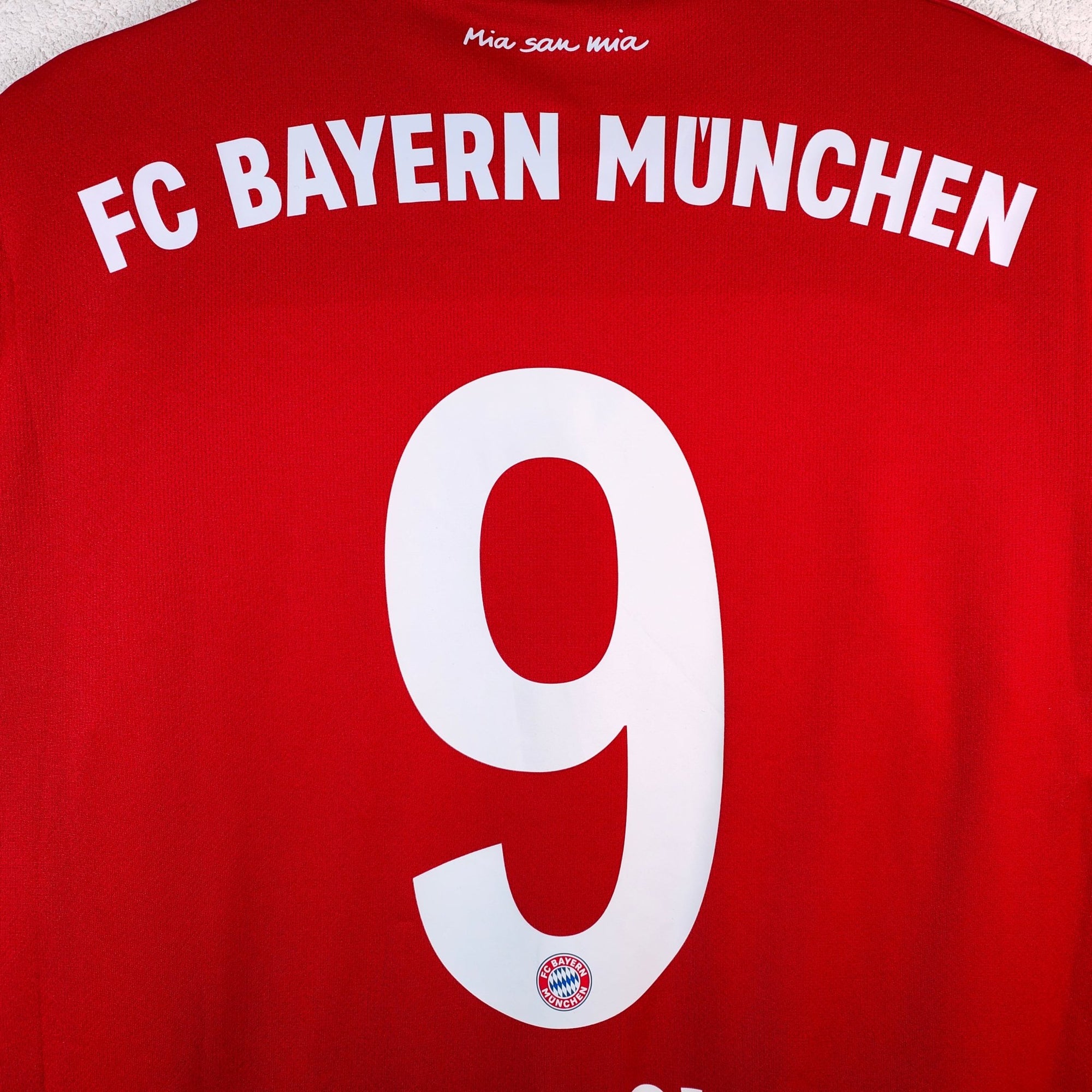 2019 - 20 Bayern Munich Home Shirt Lewandowski 9 - 9.5/10 - (M) - Eternal Pitch