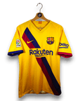 2019 - 20 FC Barcelona Away Shirt Messi 10 - 9.5/10 - (M) - Eternal Pitch