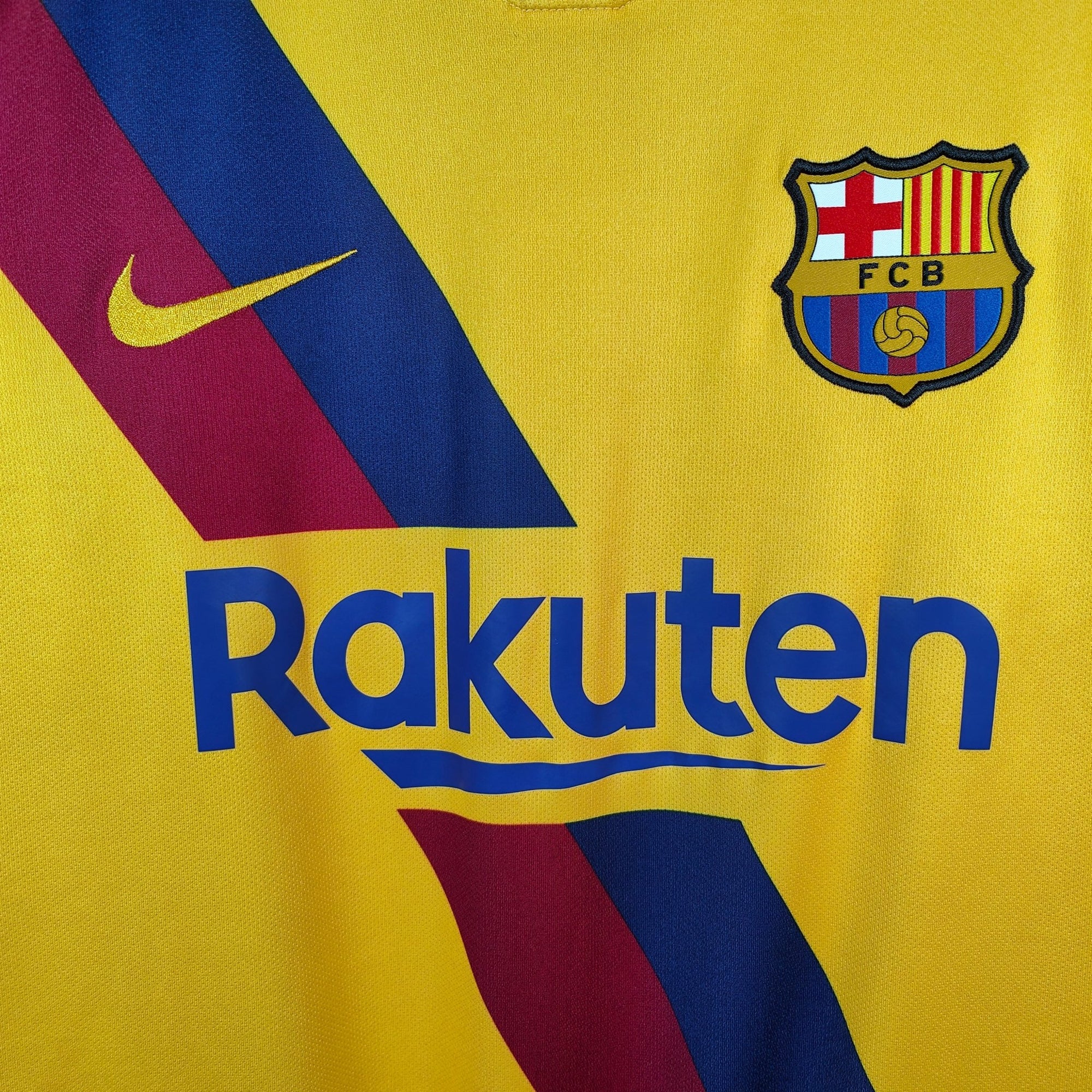 2019 - 20 FC Barcelona Away Shirt Messi 10 - 9.5/10 - (M) - Eternal Pitch