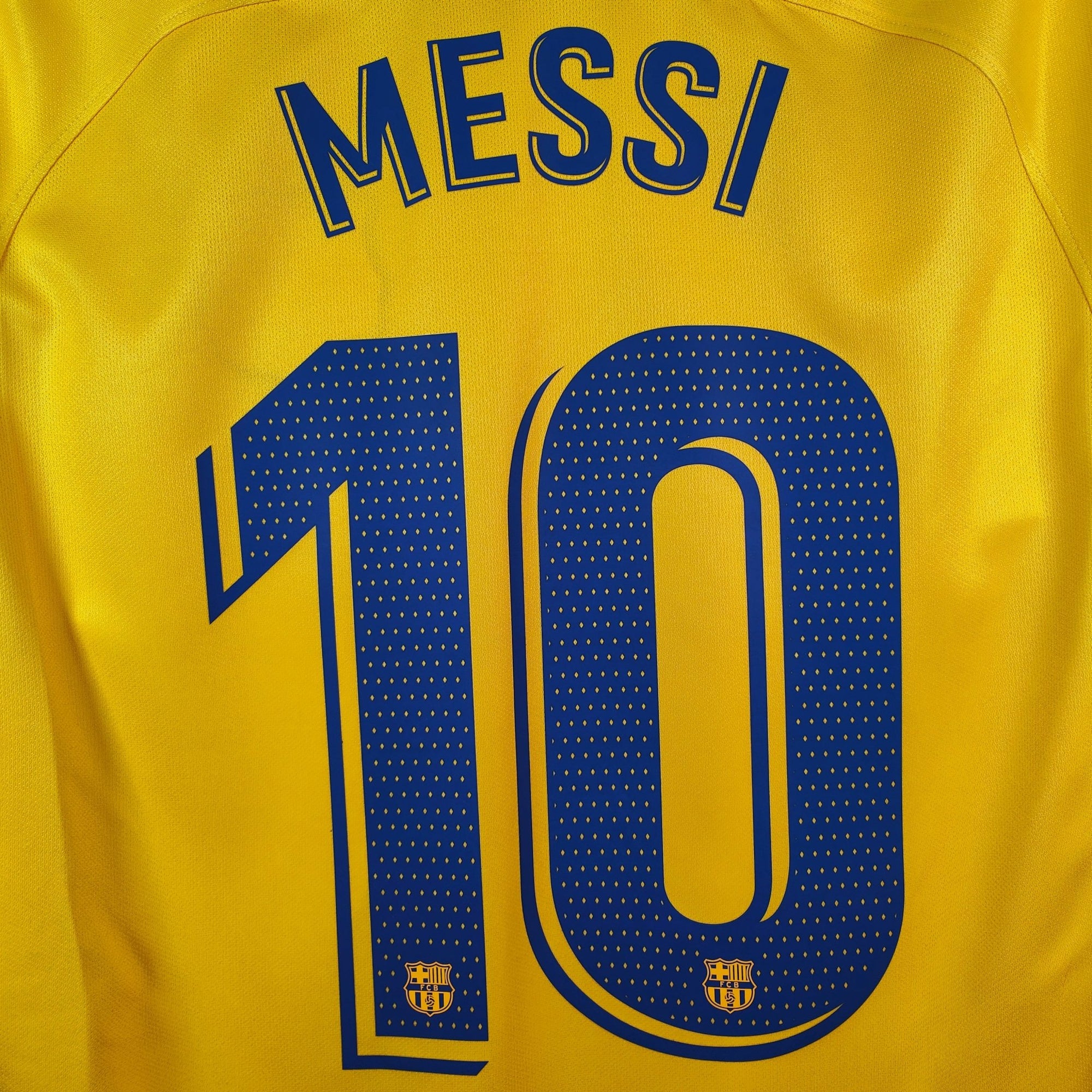 2019 - 20 FC Barcelona Away Shirt Messi 10 - 9.5/10 - (M) - Eternal Pitch