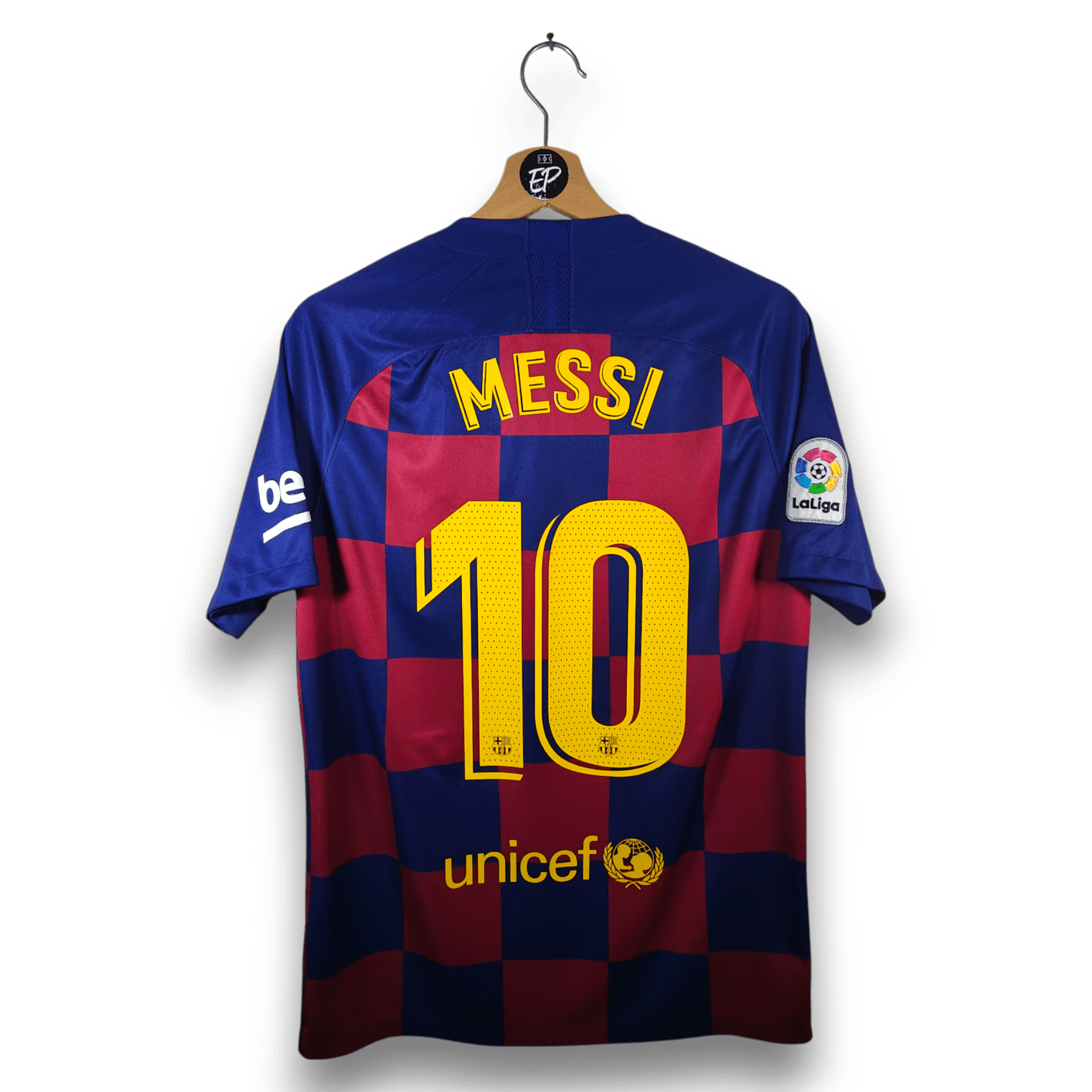 2019-20 FC Barcelona Home Shirt Messi #10 - 9.5/10 - (M