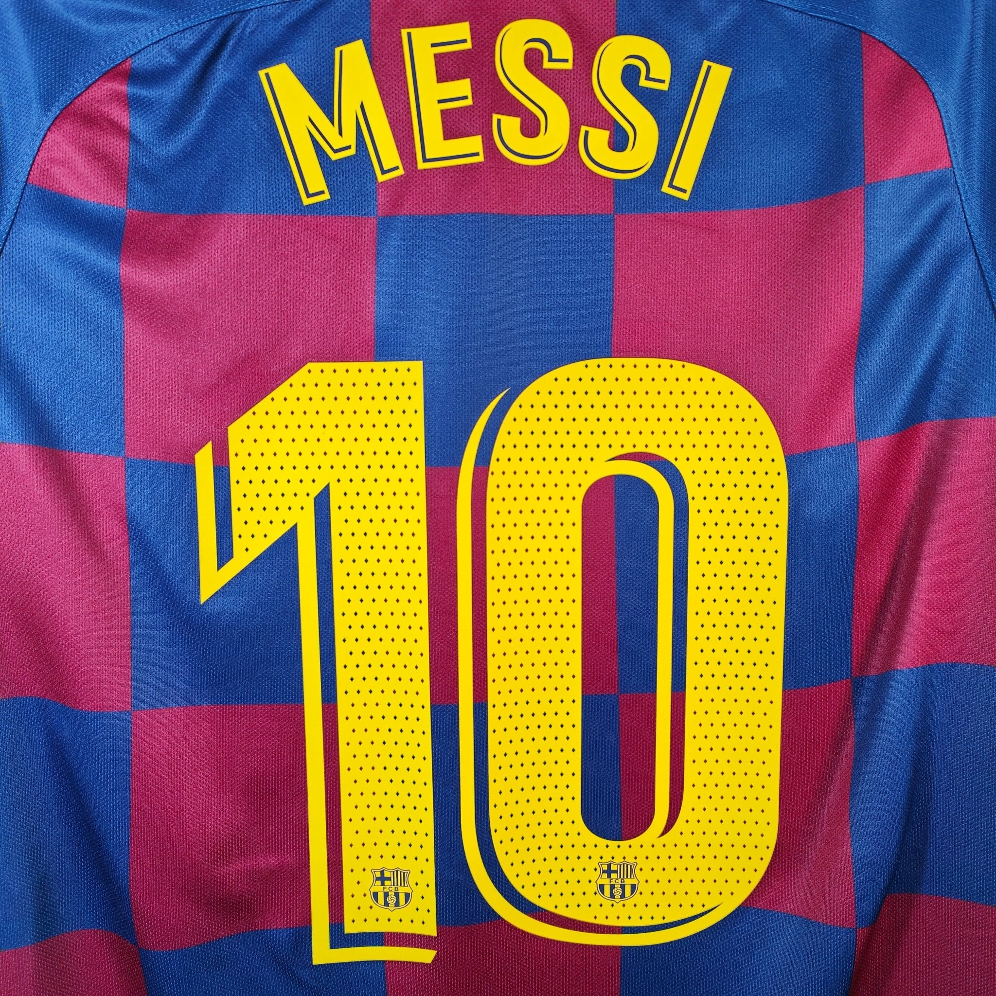 FC Barcelona MESSI 10 ジャージ Lionel Leo Messi #10 FC Barcelona Football Shirt M Trikot