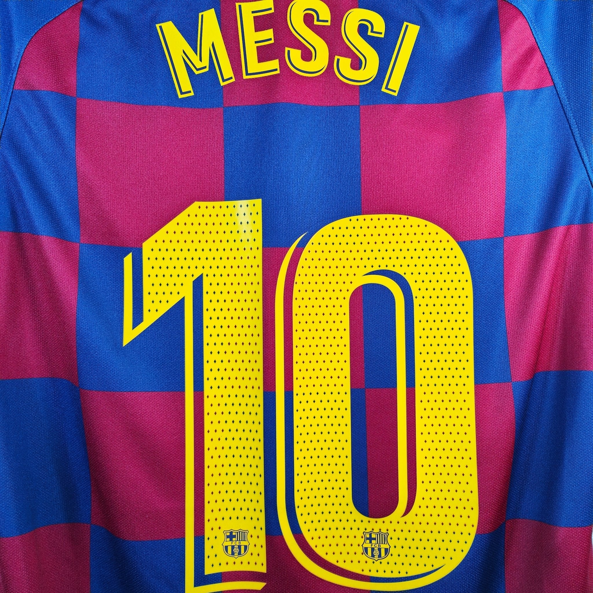 2019-20 FC Barcelona Home Shirt Messi #10 - 9.5/10 - (M) AJ5532