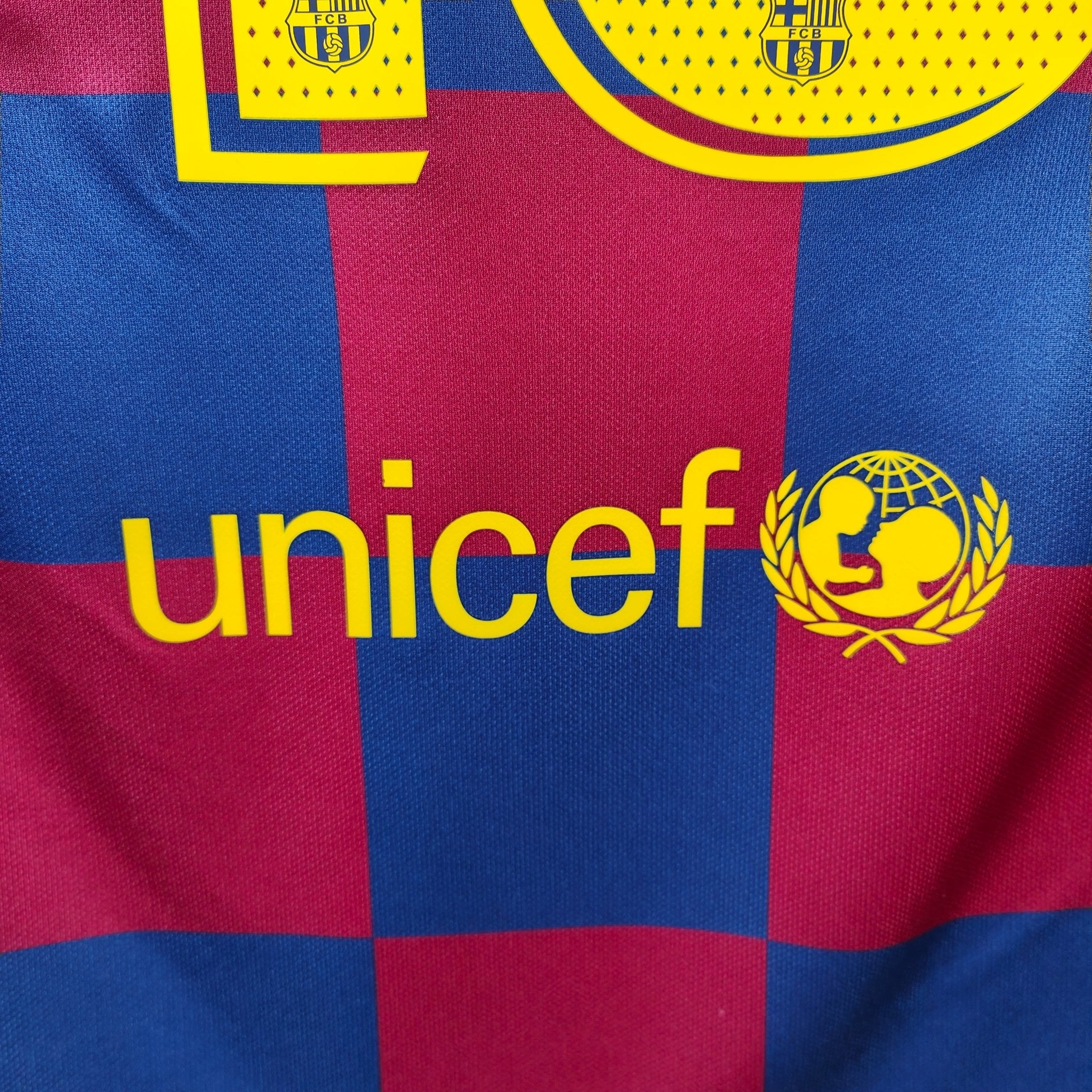 2019-20 FC Barcelona Home Shirt Messi #10 - 9.5/10 - (M) AJ5532