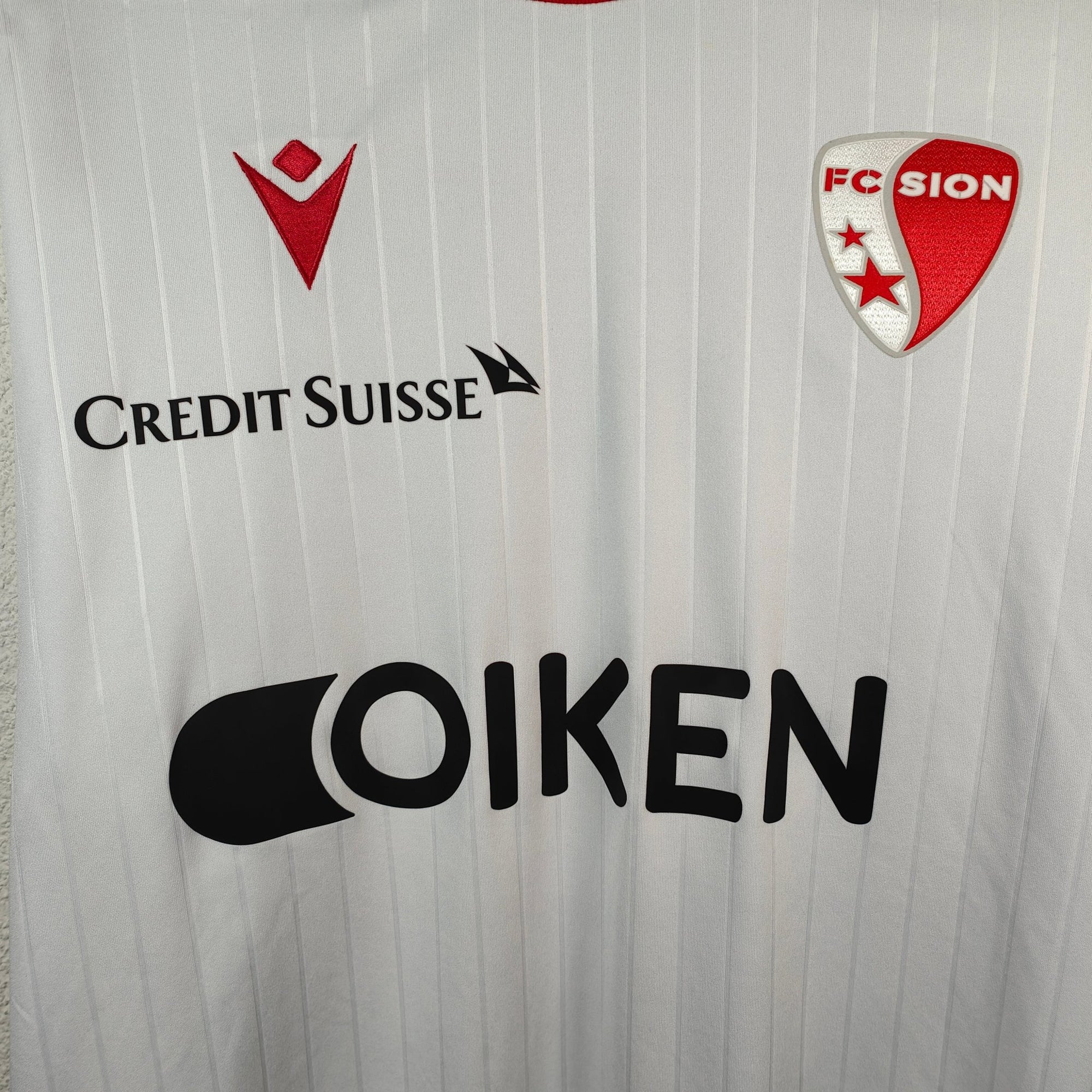 2019 - 20 FC Sion Home Shirt Ndoye 34 - 9.5/10 - (XL) - Eternal Pitch