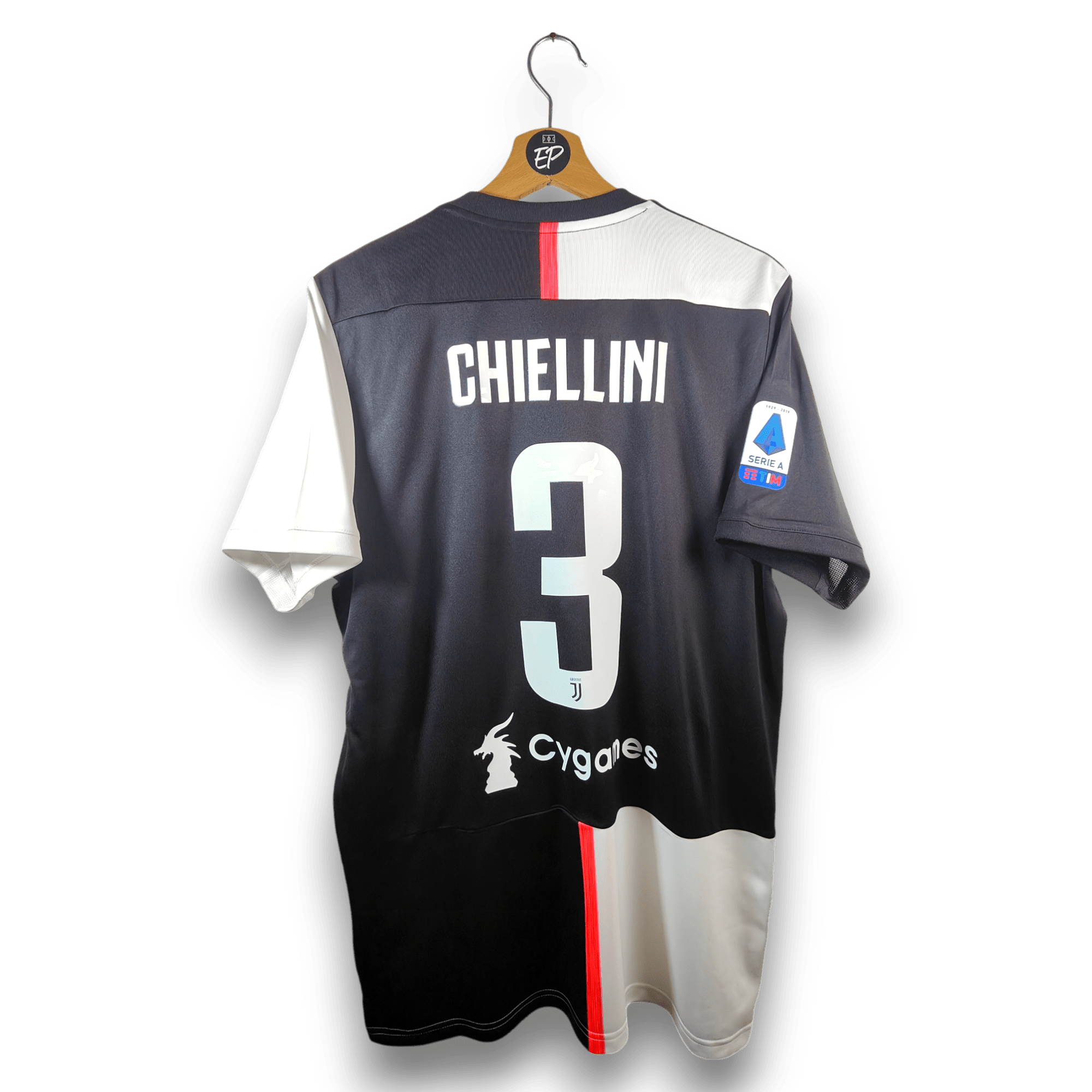 2019 - 20 Juventus Home Shirt Chiellini 3 (L) DW5455 Adidas - Eternal Pitch