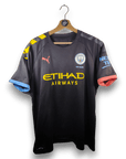 2019 - 20 Manchester City Away Shirt Aguero 10 - 7.5/10 - (L) - Eternal Pitch