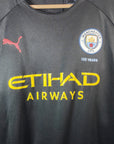 2019 - 20 Manchester City Away Shirt Aguero 10 - 7.5/10 - (L) - Eternal Pitch