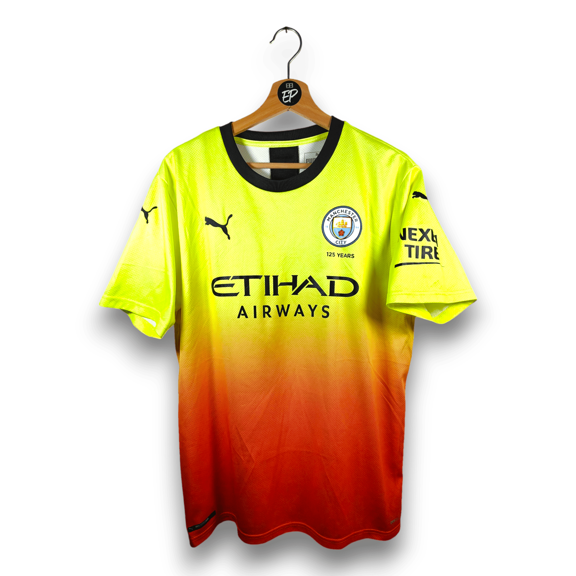 2019 - 20 Manchester City Third Shirt Mahrez 26 - 9/10 - (L) - Eternal Pitch