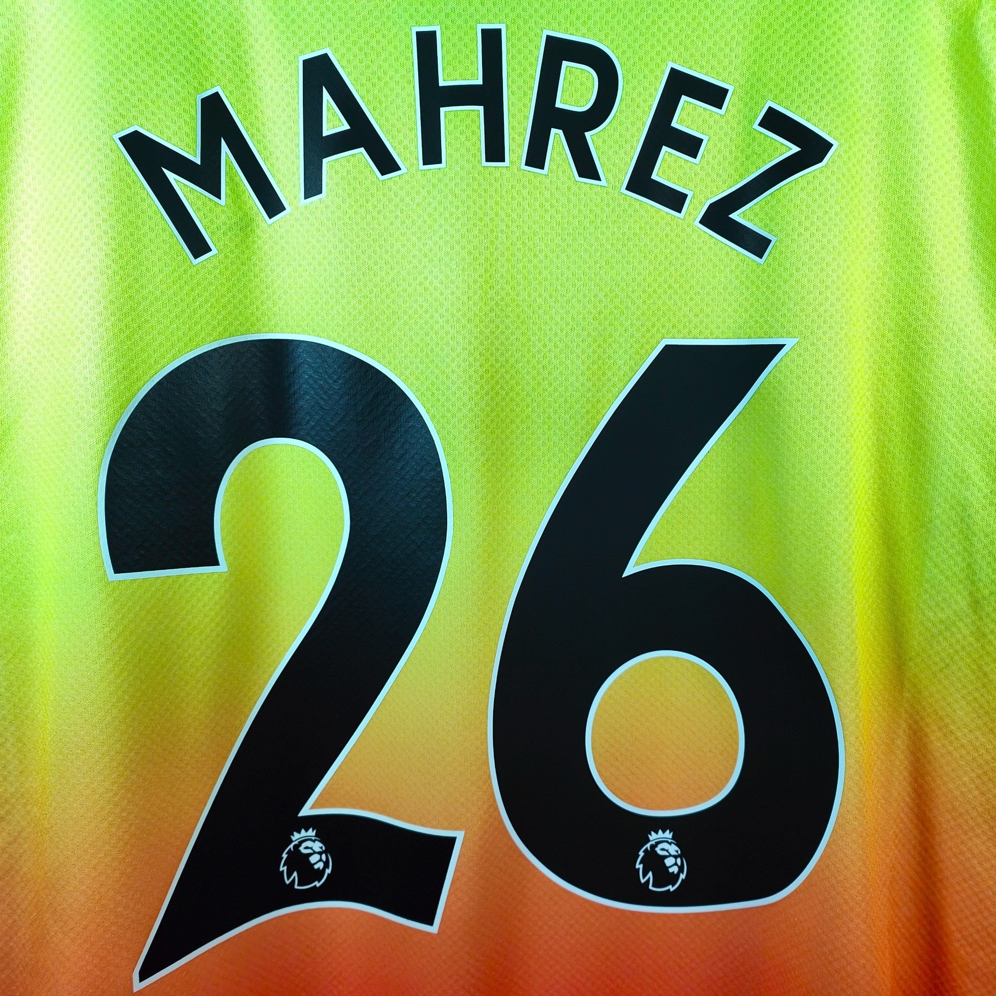 2019-20 Manchester City Third Shirt Mahrez #26 - 9/10 - (L