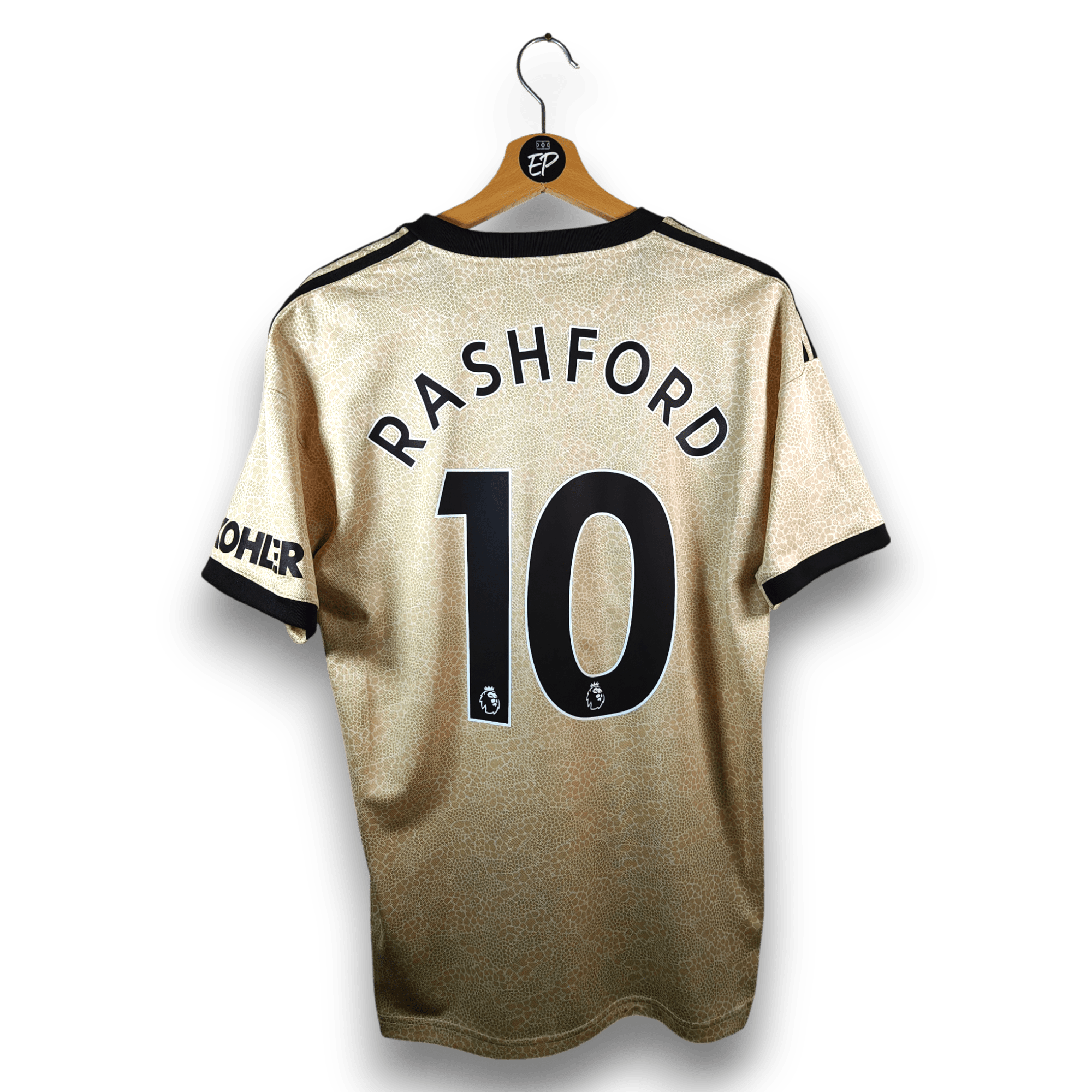 2019 - 20 Manchester United Away Shirt Rashford 10 - 9.5/10 - (M) - Eternal Pitch