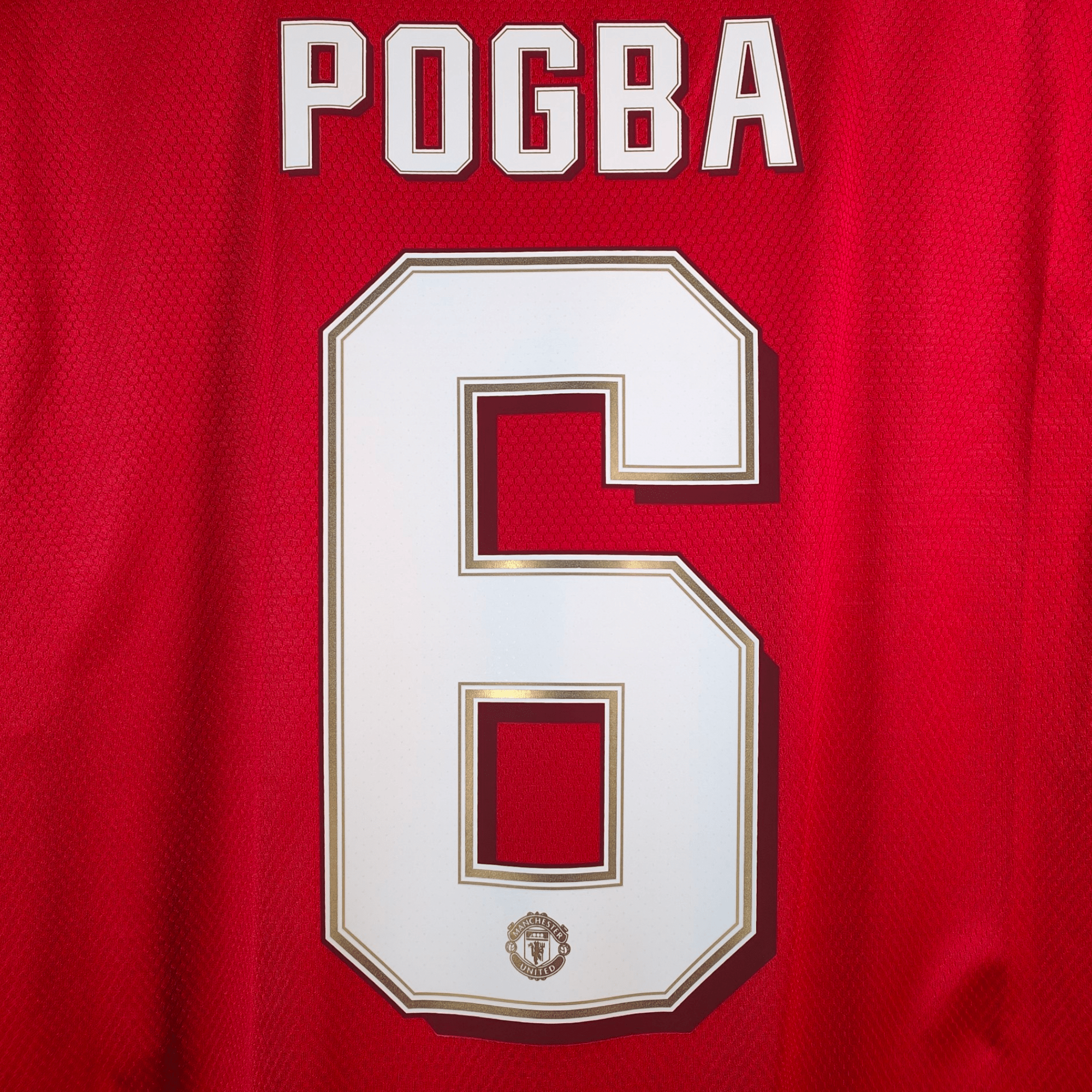 2019 - 20 Manchester United Home Shirt Pogba 6 (L) - Eternal Pitch