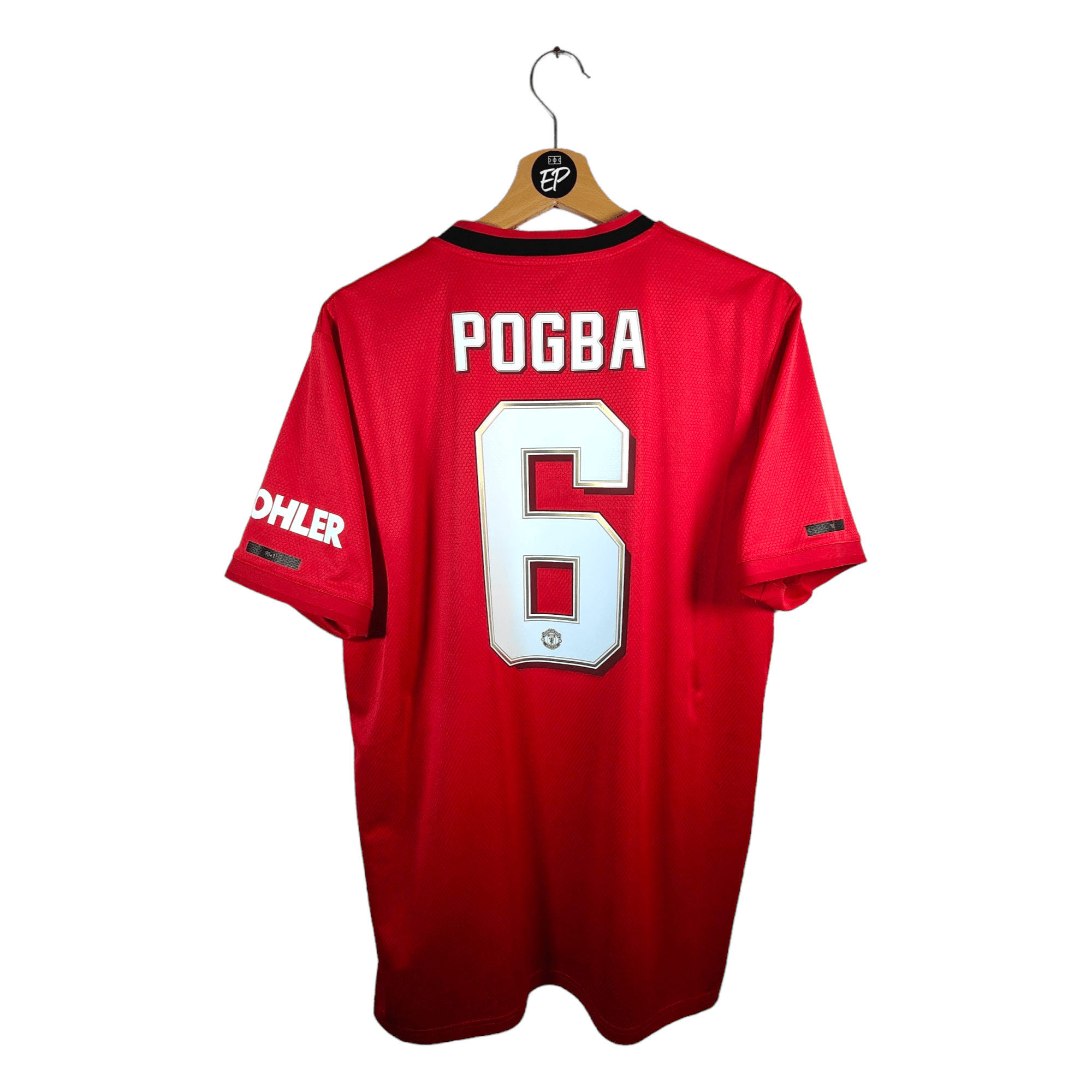 2019 - 20 Manchester United Home Shirt Pogba 6 (L) - Eternal Pitch