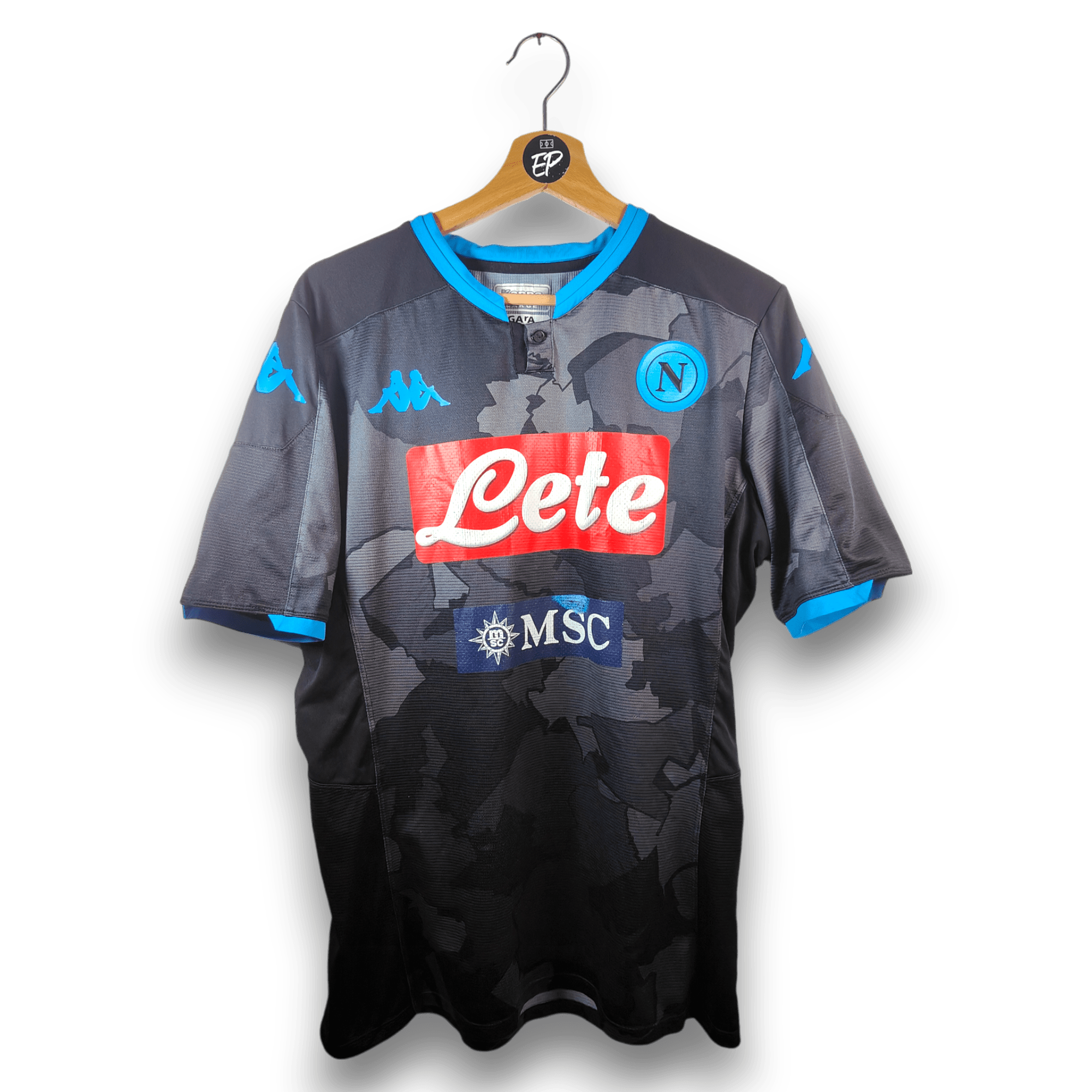 2019 - 20 Napoli Fourth Shirt - 7.5/10 - (L) - Eternal Pitch