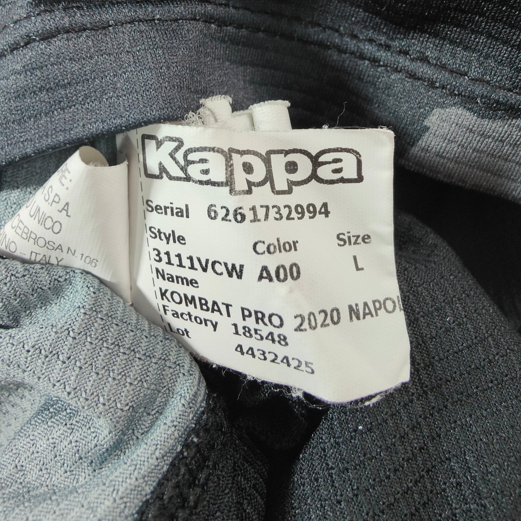 2019 - 20 Napoli Fourth Shirt - 7.5/10 - (L) - Eternal Pitch