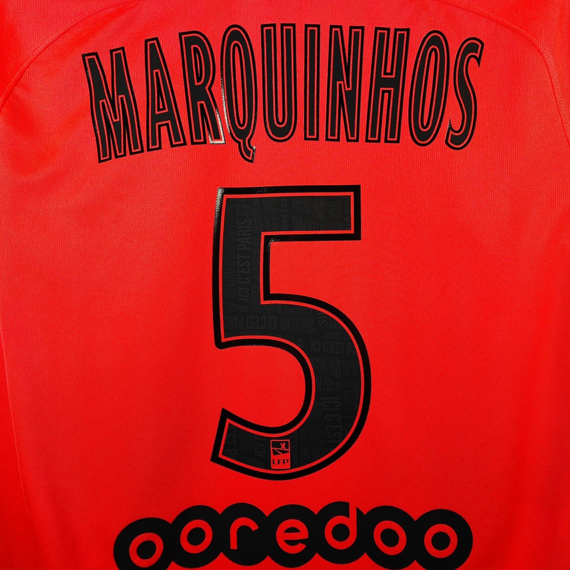 2019 - 20 PSG Away Shirt Marquinhos 5 - 9.5/10 - (M) - Eternal Pitch