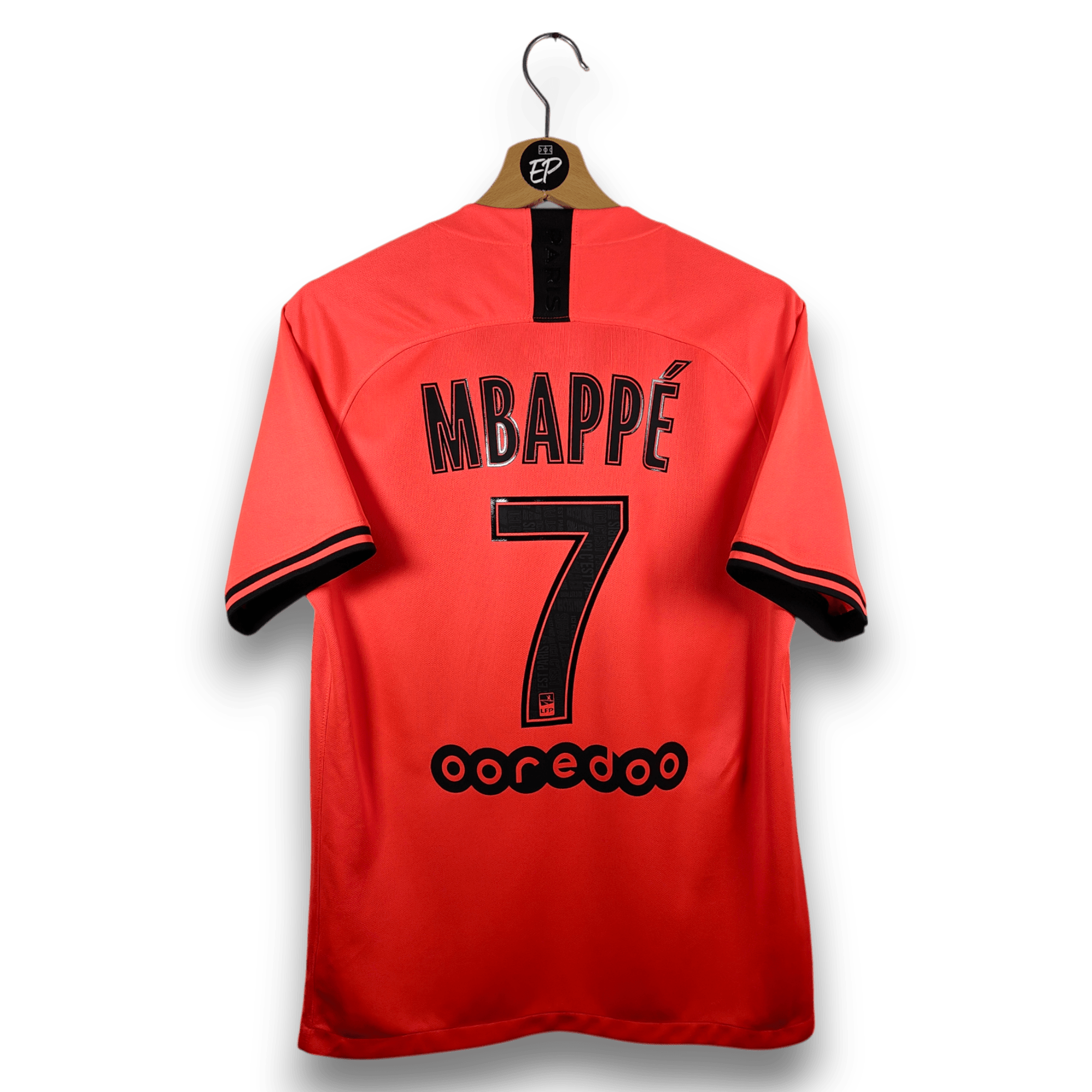 2019 - 20 PSG Away Shirt Mbappé 7 - 9.5/10 - (M) - Eternal Pitch