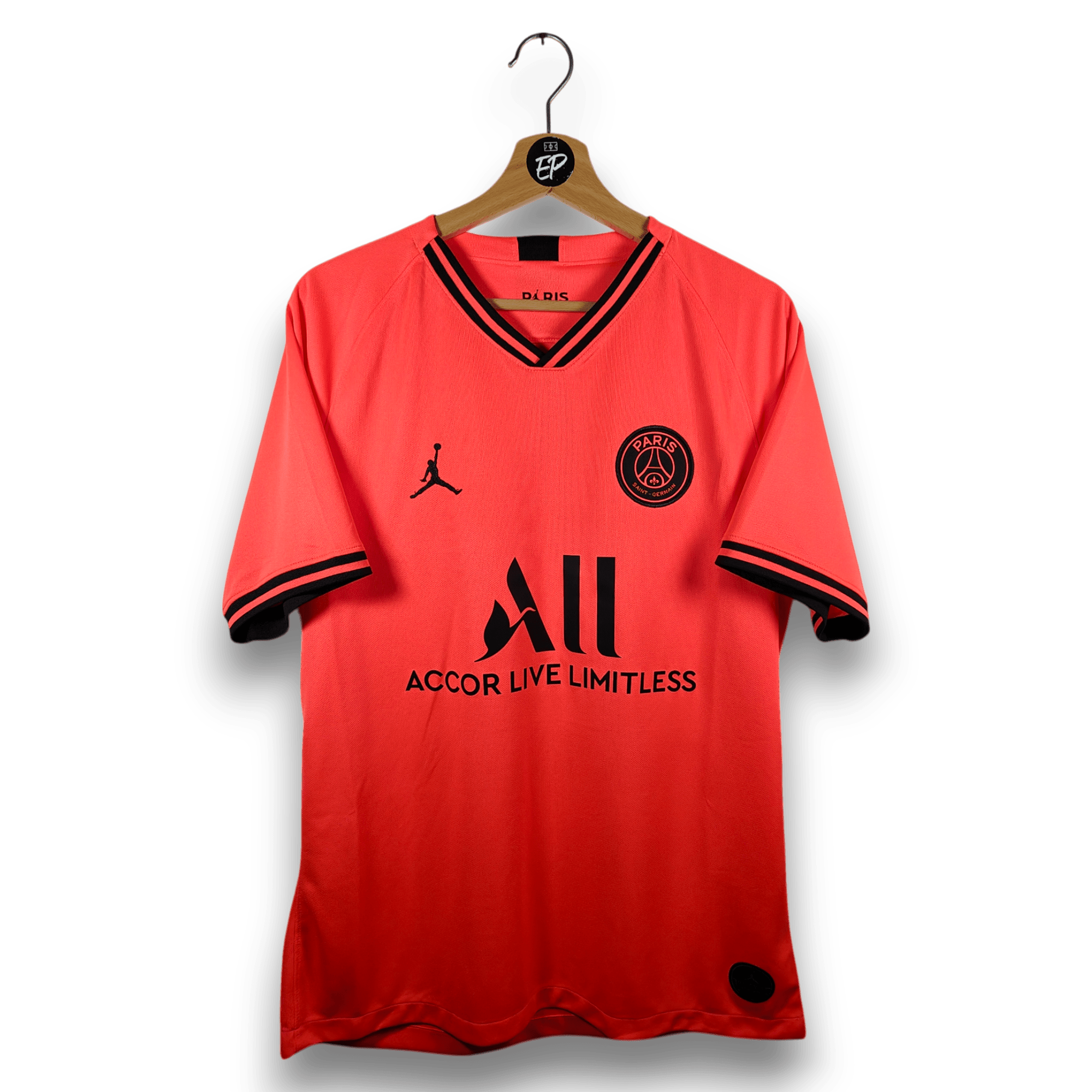 2019 - 20 PSG Away Shirt Thiago Silva 2 - 9/10 - (L) - Eternal Pitch