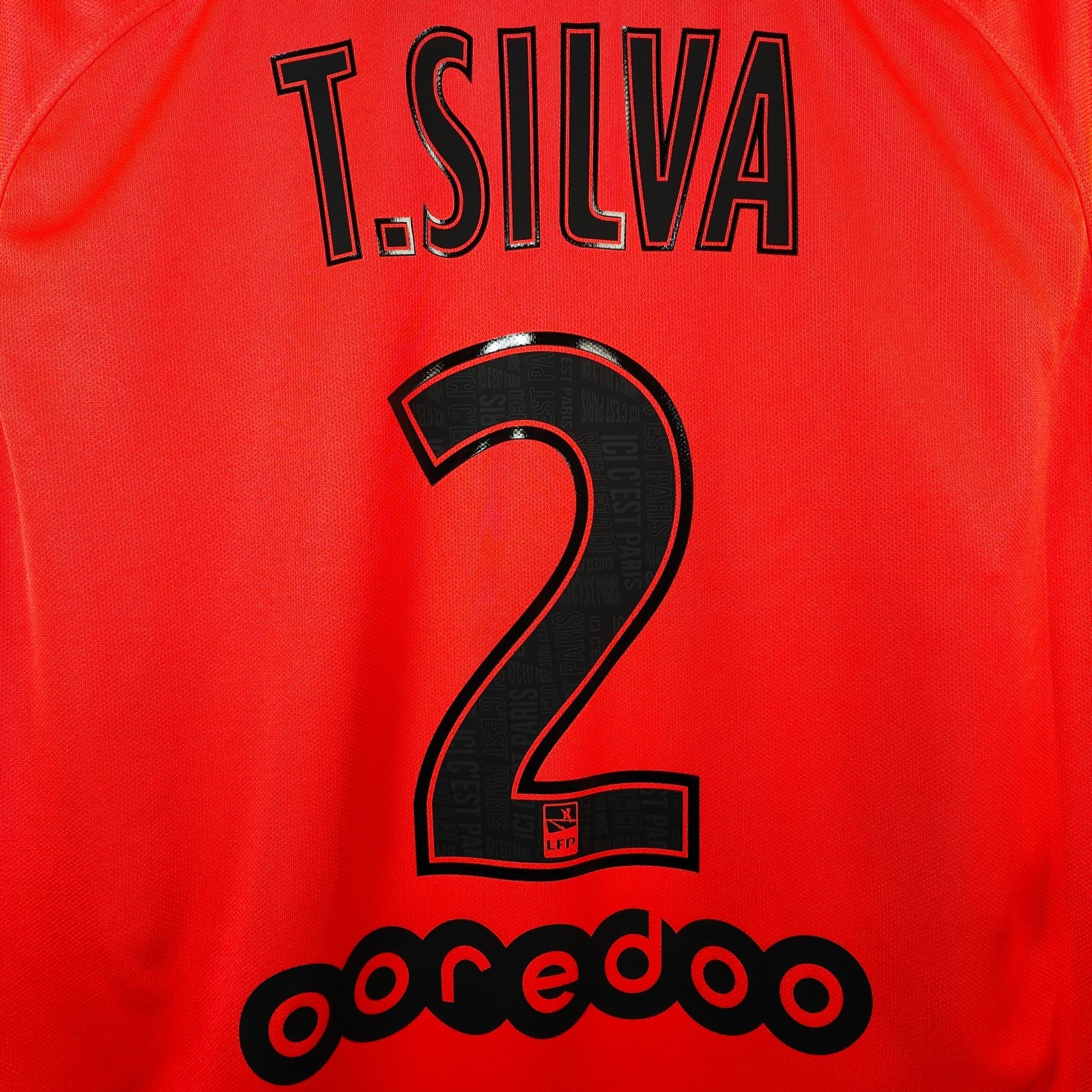 2019 - 20 PSG Away Shirt Thiago Silva 2 - 9/10 - (L) - Eternal Pitch