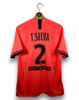 2019 - 20 PSG Away Shirt Thiago Silva 2 - 9/10 - (L) - Eternal Pitch