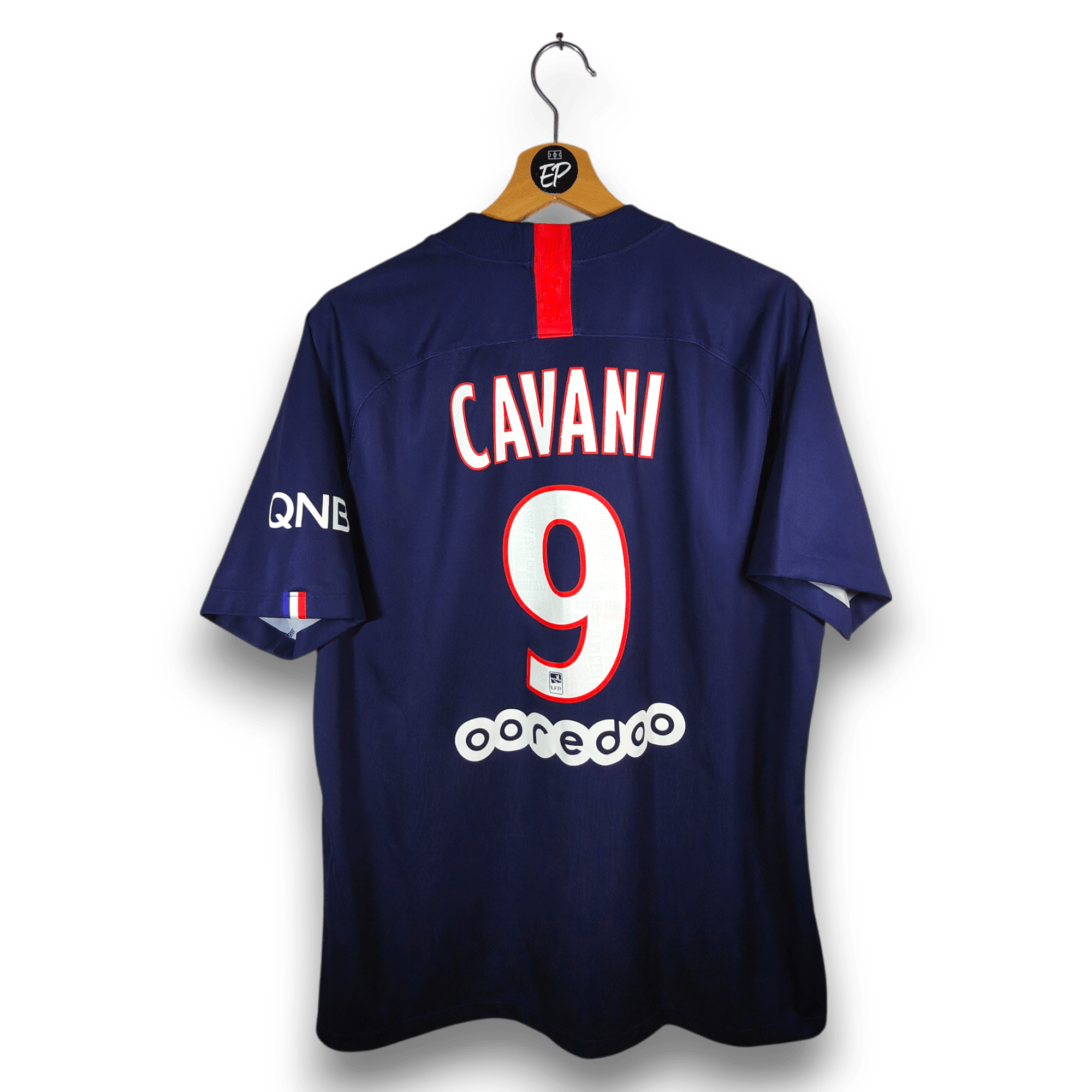 2019 - 20 PSG Home Shirt Cavani 9 - 7/10 - (XL) - Eternal Pitch