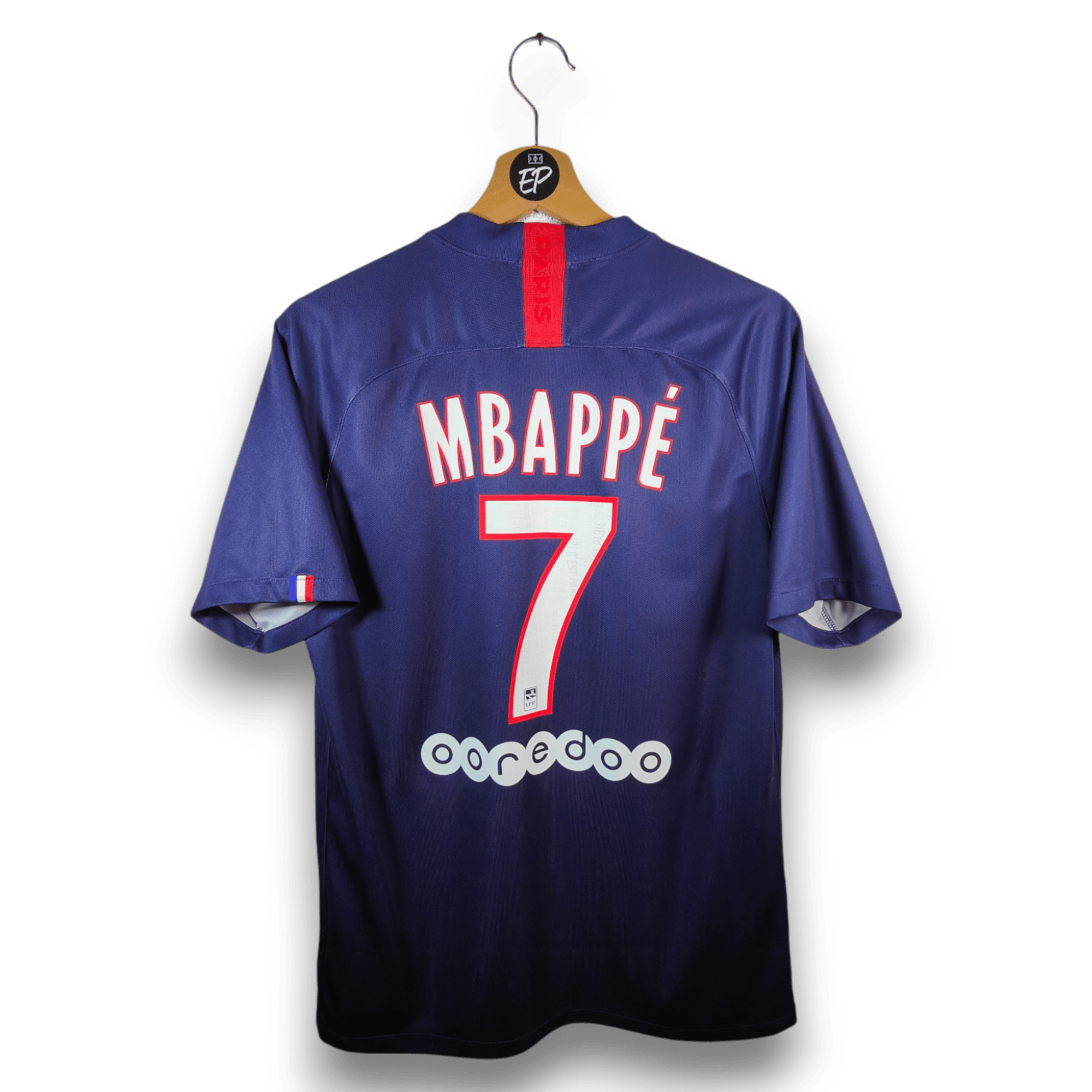 2019 - 20 PSG Home Shirt Mbappé 7 - 9.5/10 - (M) - Eternal Pitch