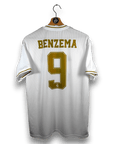 2019 - 20 Real Madrid Home Shirt Benzema 9 - 9/10 - (L) - Eternal Pitch