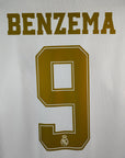 2019 - 20 Real Madrid Home Shirt Benzema 9 - 9/10 - (L) - Eternal Pitch