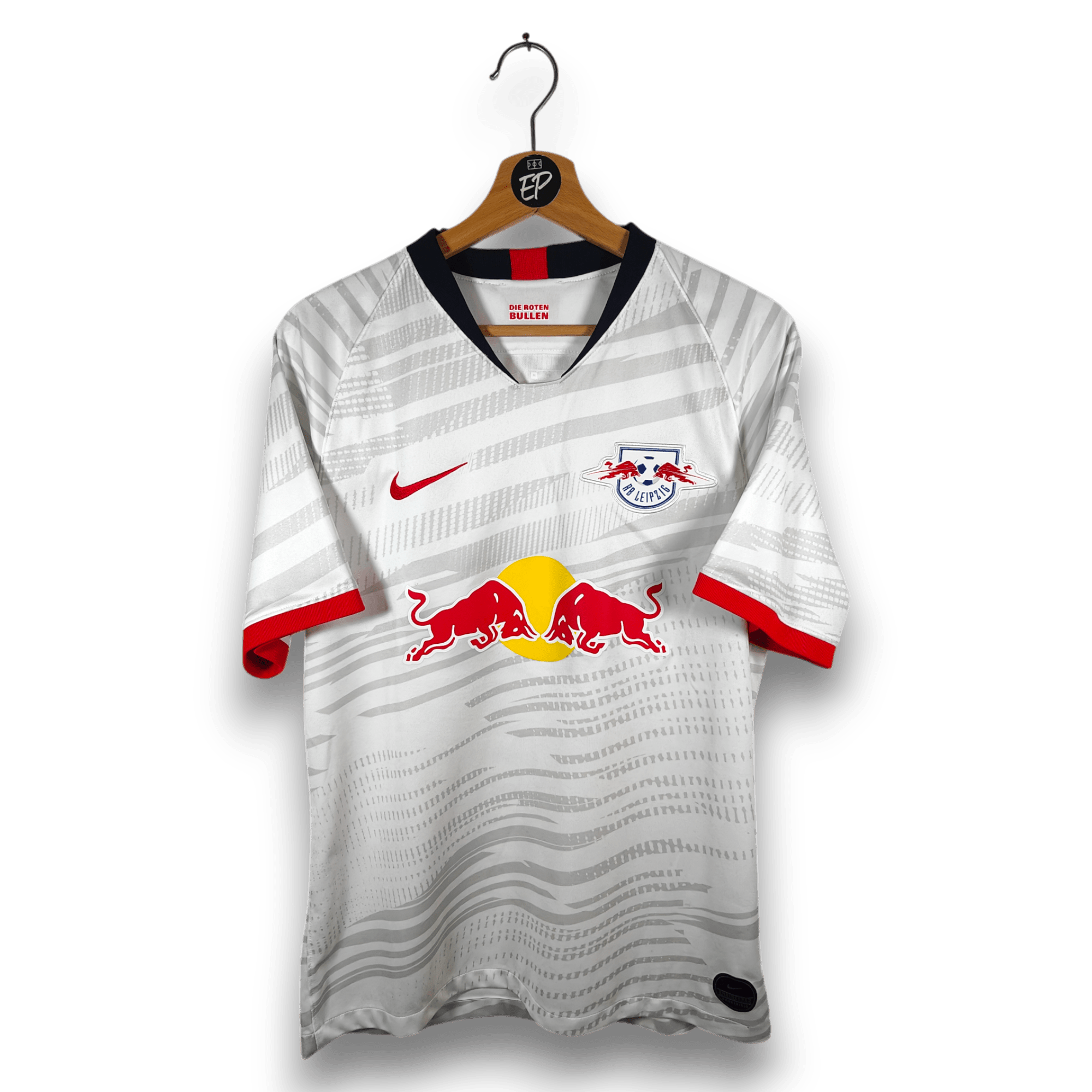 2019 - 20 Red Bull Leipzig Home Shirt - 9/10 - (M) - Eternal Pitch