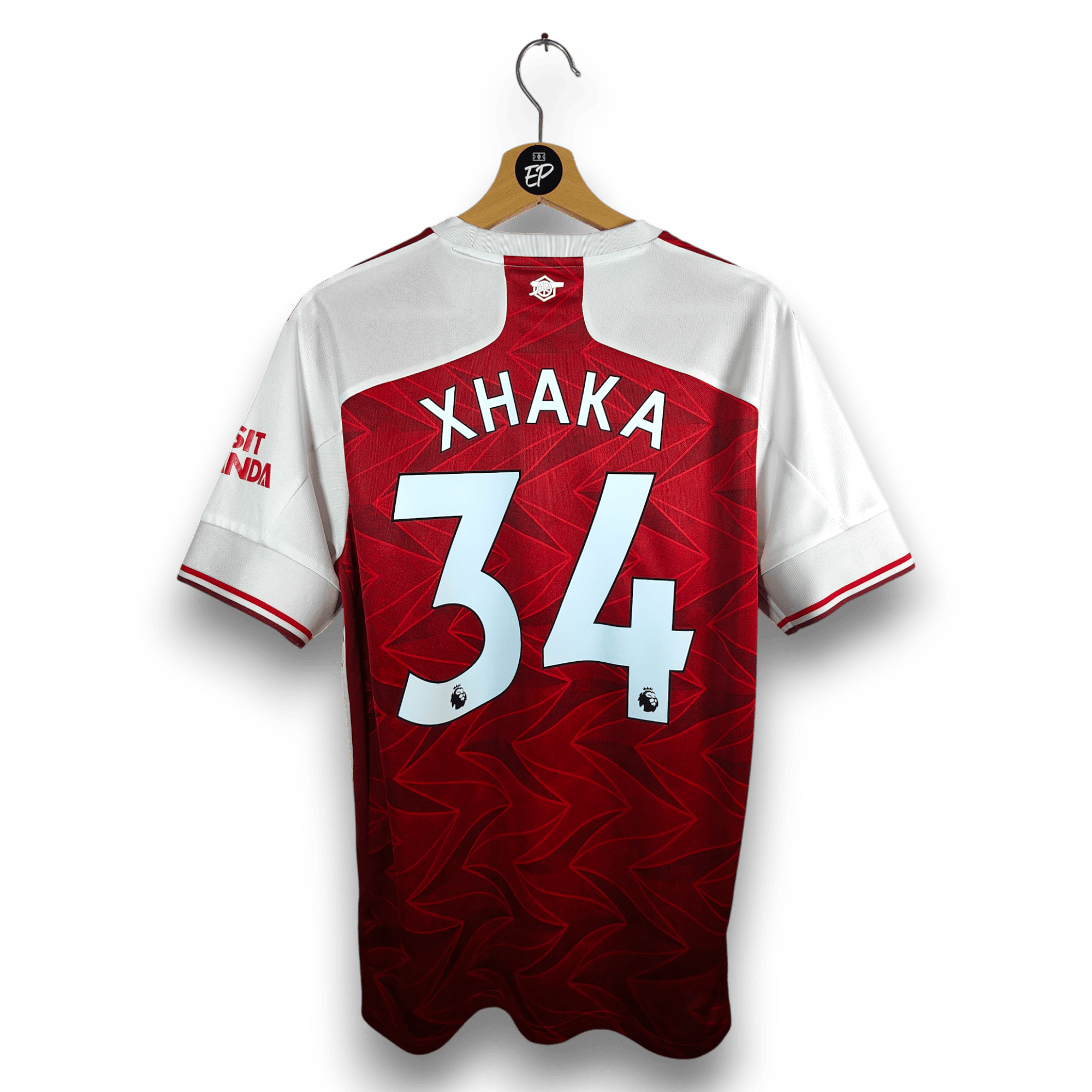2020 - 21 Arsenal Home Shirt Xhaka 34 - 8/10 - (L) - Eternal Pitch