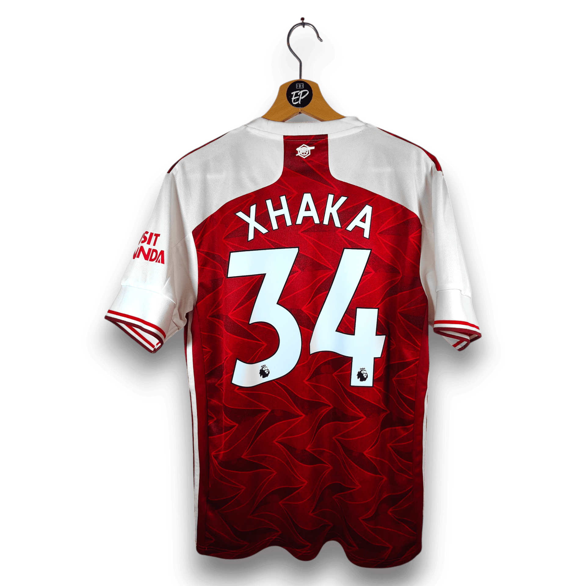 2020-21 Arsenal Home Shirt Xhaka #34 - 9/10 - (M 2020-21 Arsenal Home Shirt Xhaka #34 - 9/10 - (M