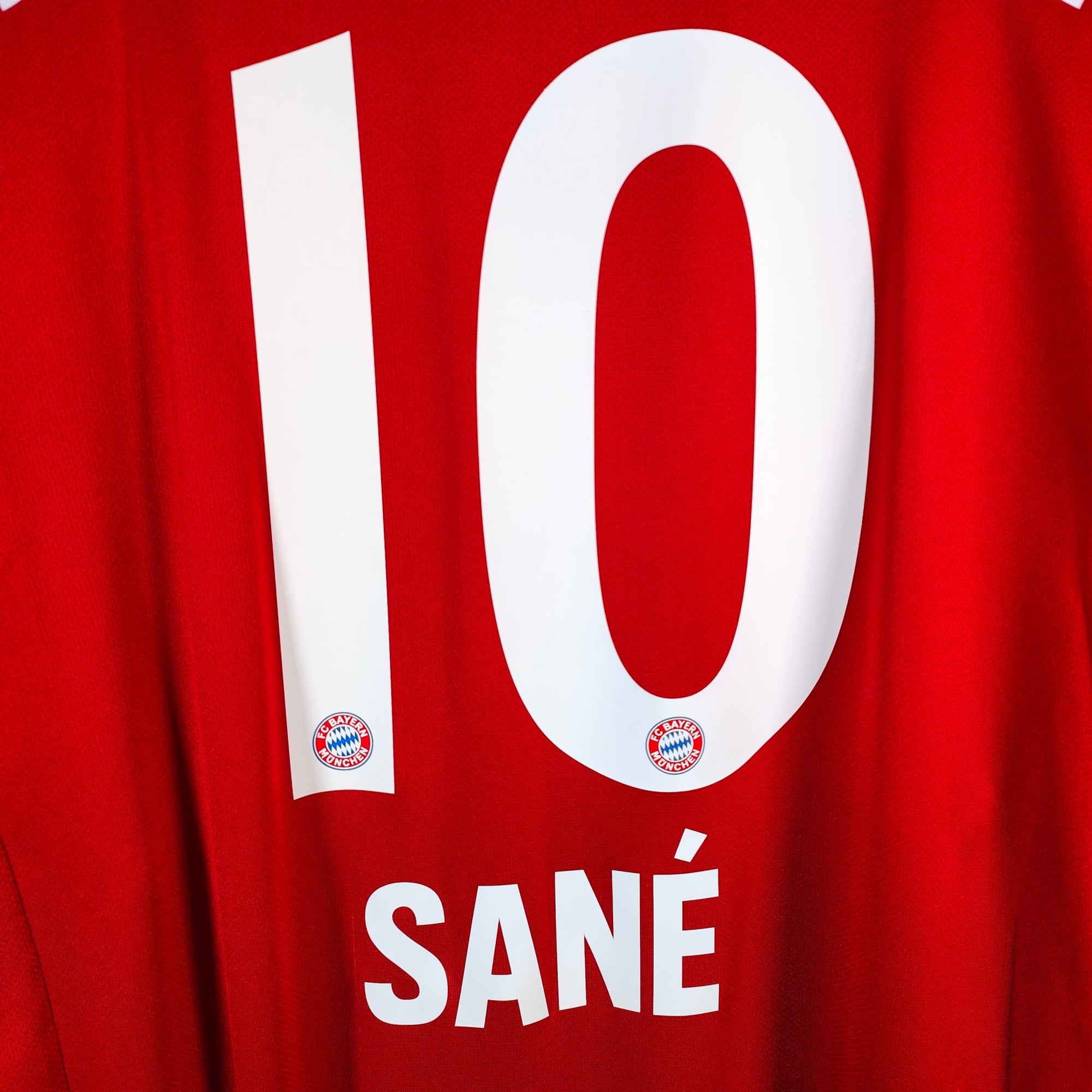 2020 - 21 Bayern Munich Home Shirt LS Sané 10 - 9.5/10 - (M) - Eternal Pitch