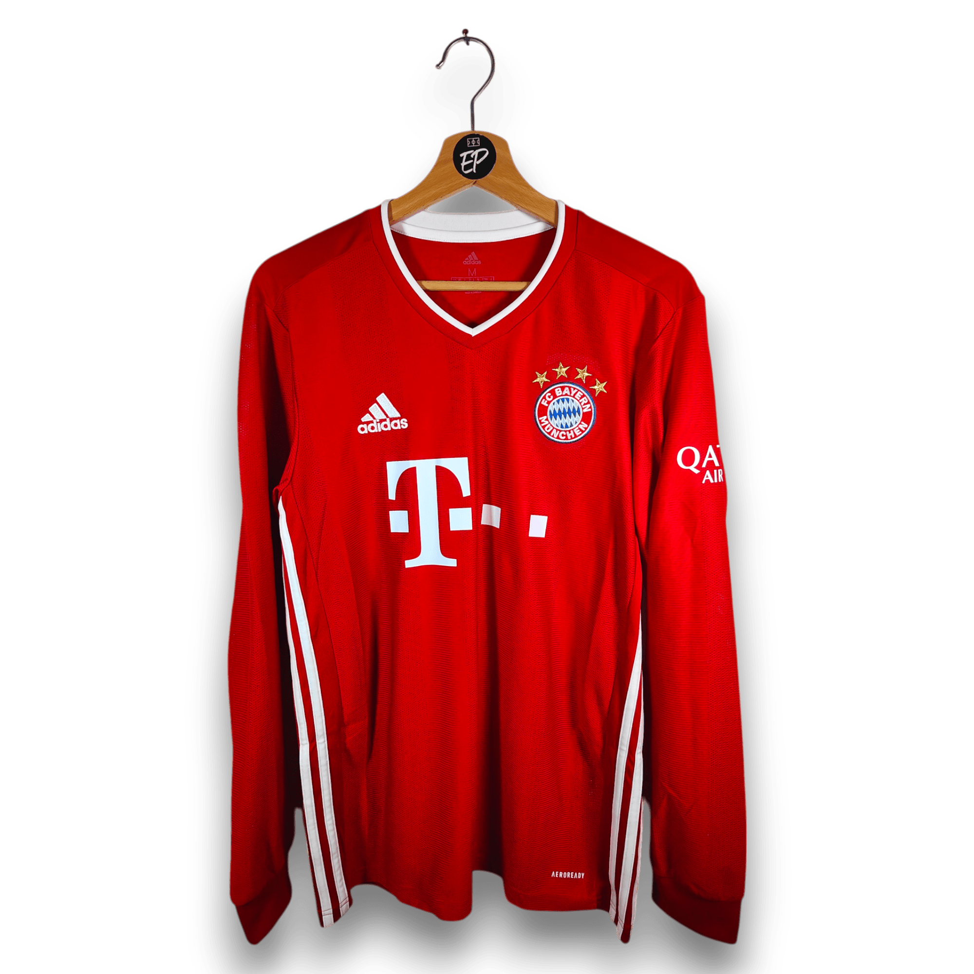 2020 - 21 Bayern Munich Home Shirt LS Sané 10 - 9.5/10 - (M) - Eternal Pitch