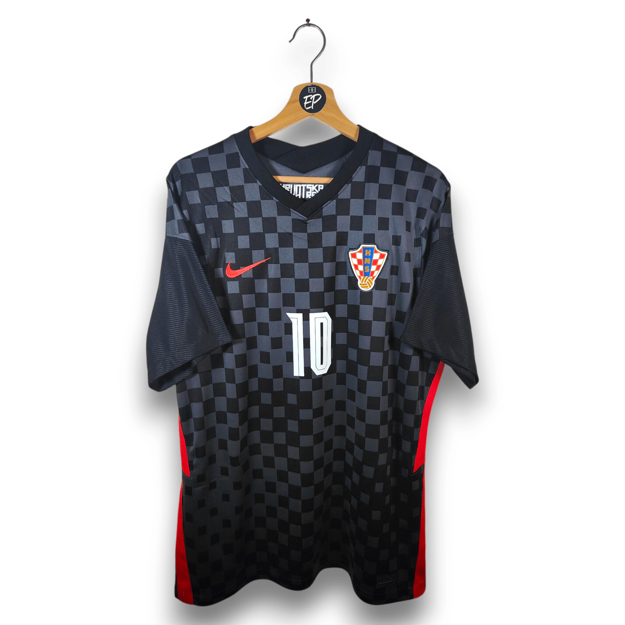 2020 - 21 Croatia Away Shirt Modric 10 - 9.5/10 - (L) - Eternal Pitch